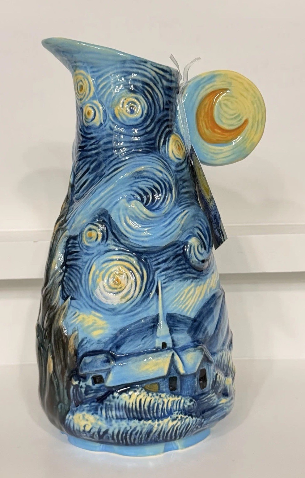 Corner Ruby Starry Flora Collection Van Gogh Starry Night Pitcher