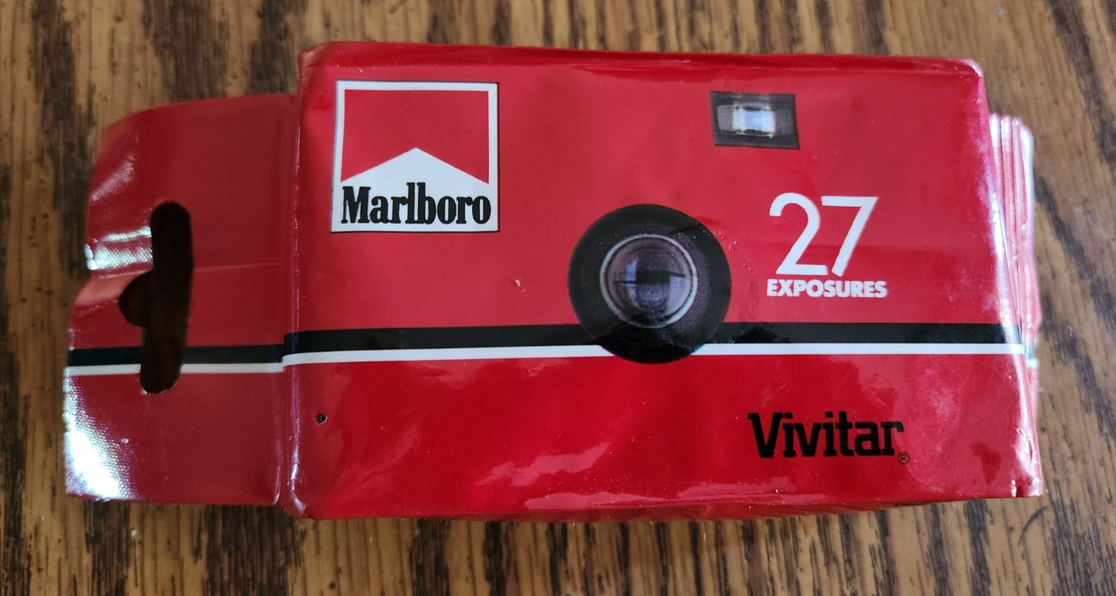 Vintage Sealed Marlboro Cigarettes Promotional Camera In Sealed Pack