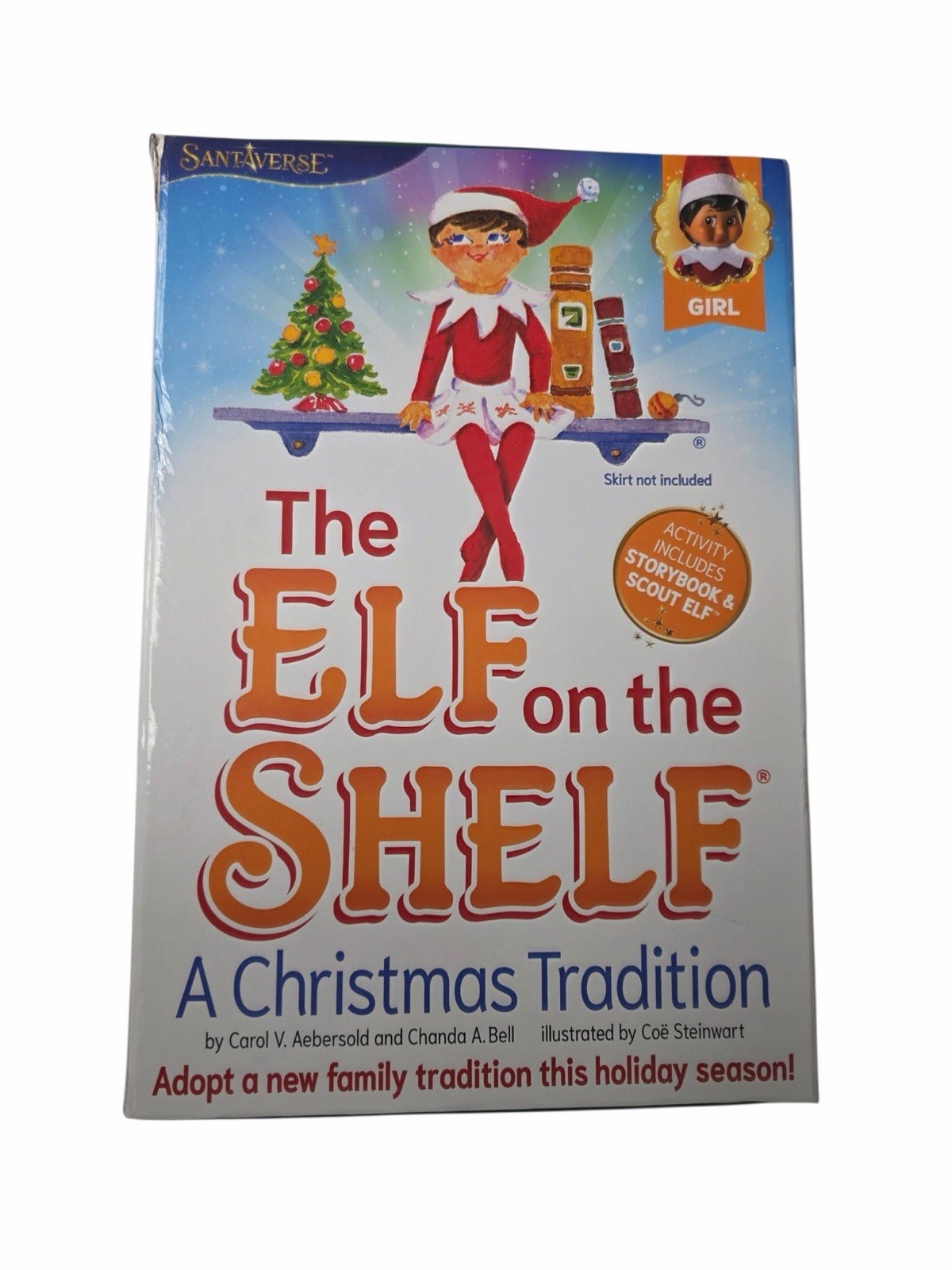 The Elf On The Shelf Girl A Christmas Tradition Story Book NEW