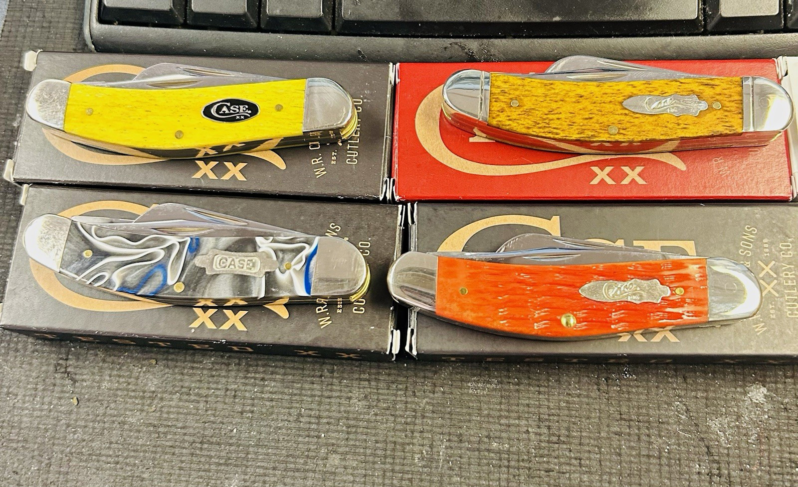 Case xx sow belly lot of 8