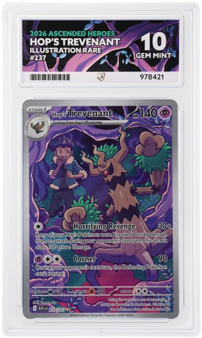 Hop’s Trevenant 237/217 Illustration Rare – Ascended Heroes – ACE 10 🌳