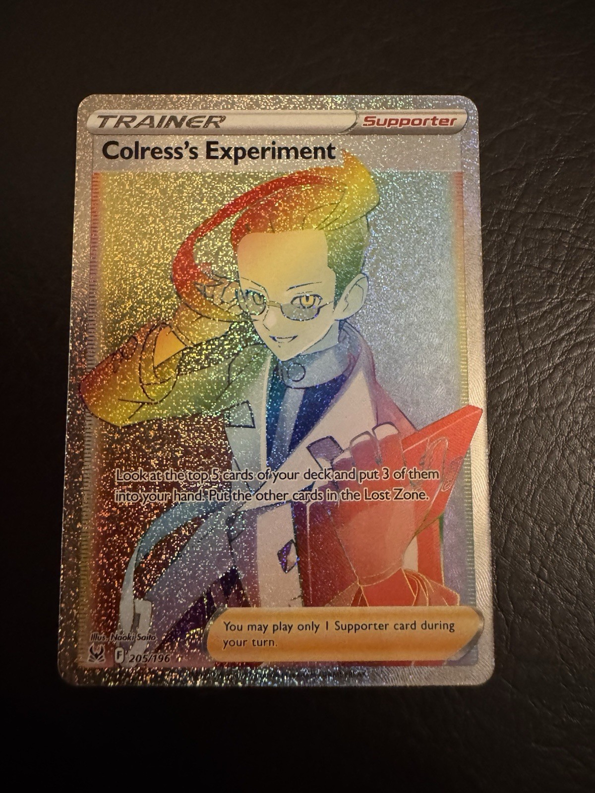 Pokémon TCG Colress\'s Experiment 205/196 Lost Origin