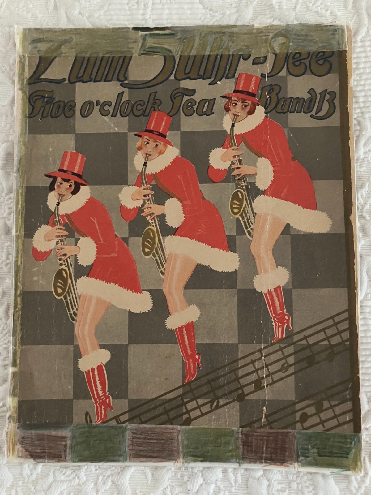 Original LEIPZUG sheet music: ZUM 5 UMR TEE five o'clock tea; band 13; 46 pgs Original LEIPZUG sheet music: ZUM 5 UMR TEE five o'clock tea; band 13; 46 pgs