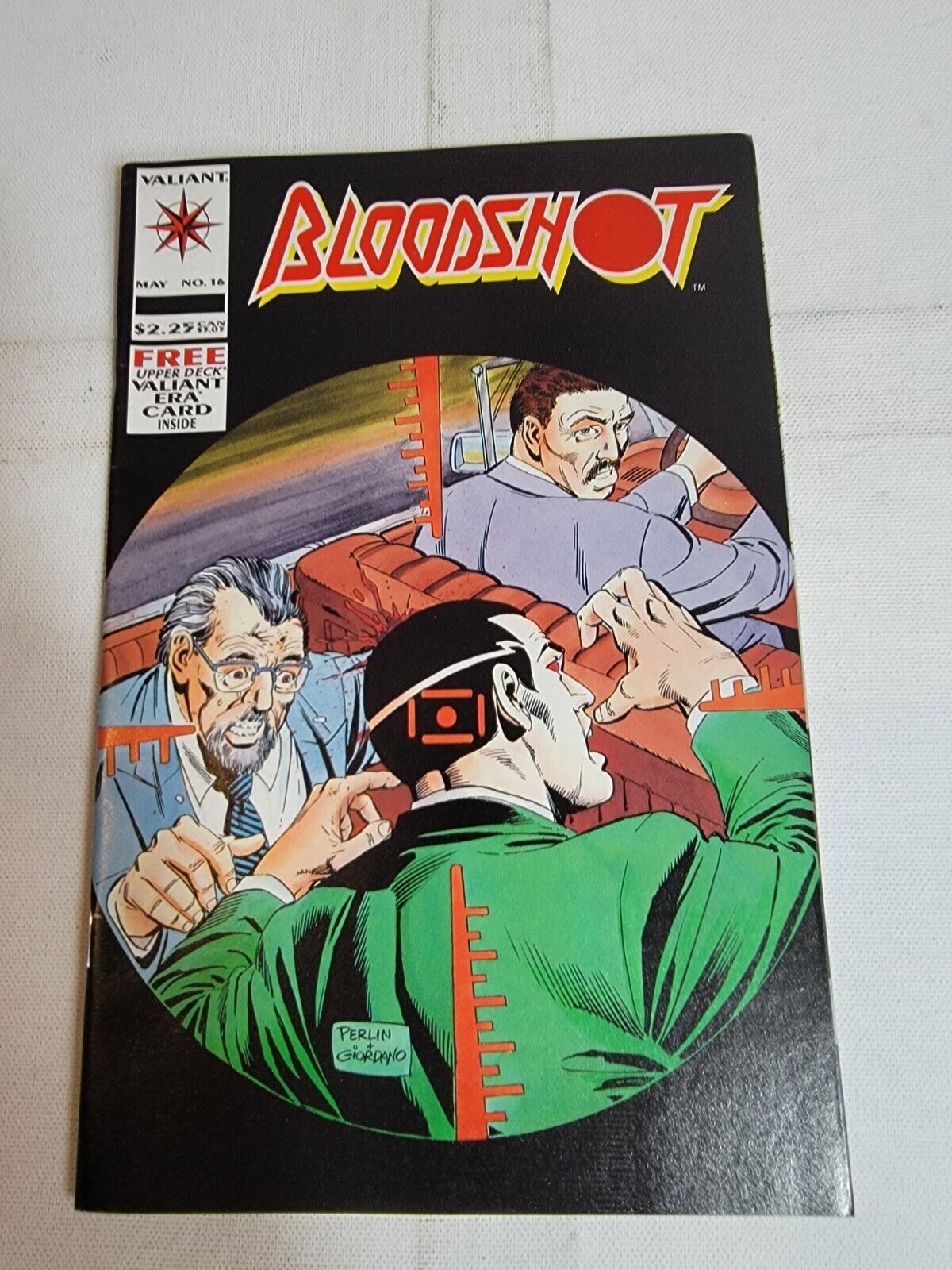 Comic Book Valiant Comics Bloodshot #16 Vintage