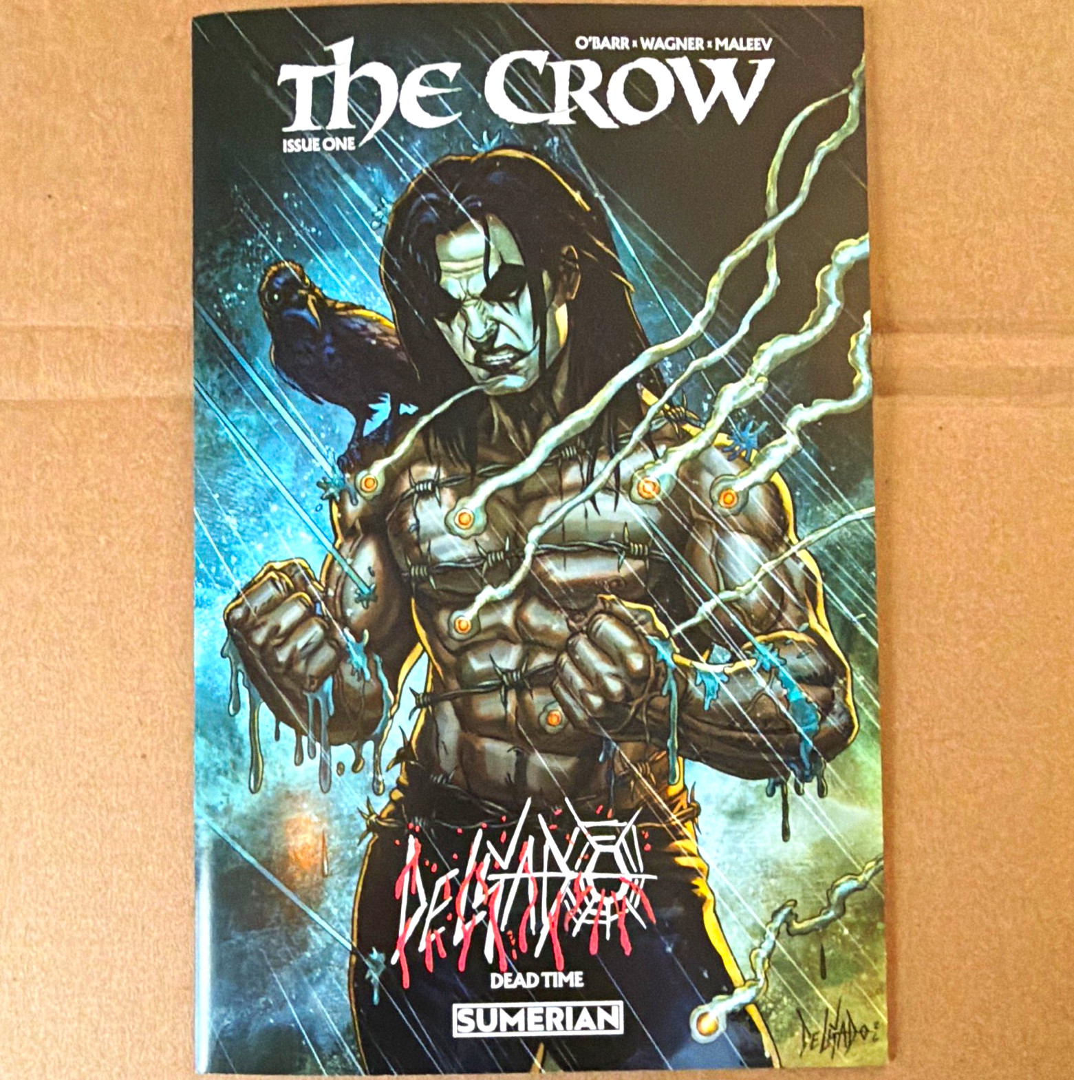 The Crow: Dead Time #1 Ltd to 25 Signed and remarked by Kevin Delgado 