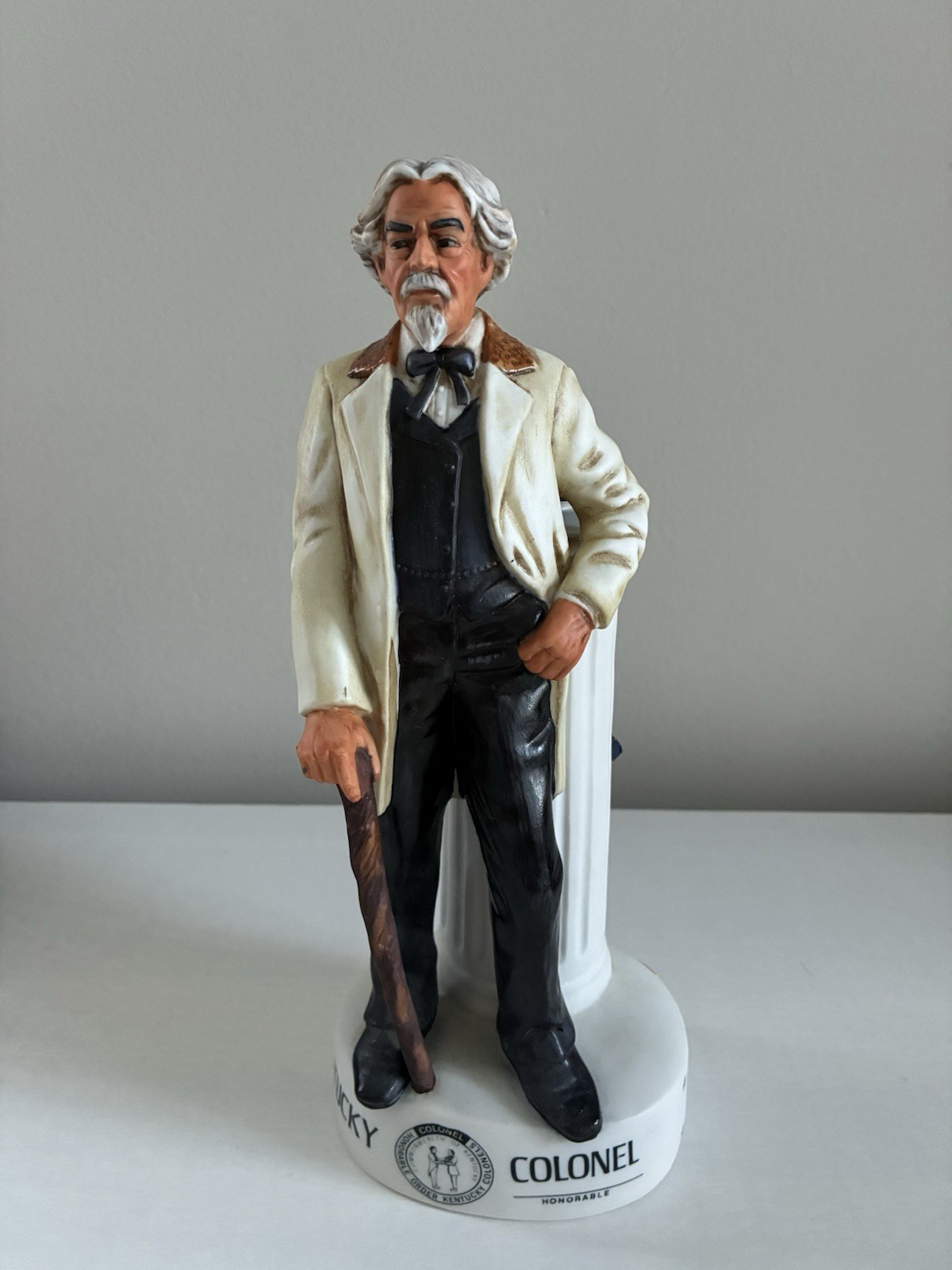 Old Bardstown Kentucky Colonel Decanter Vintage Collectible