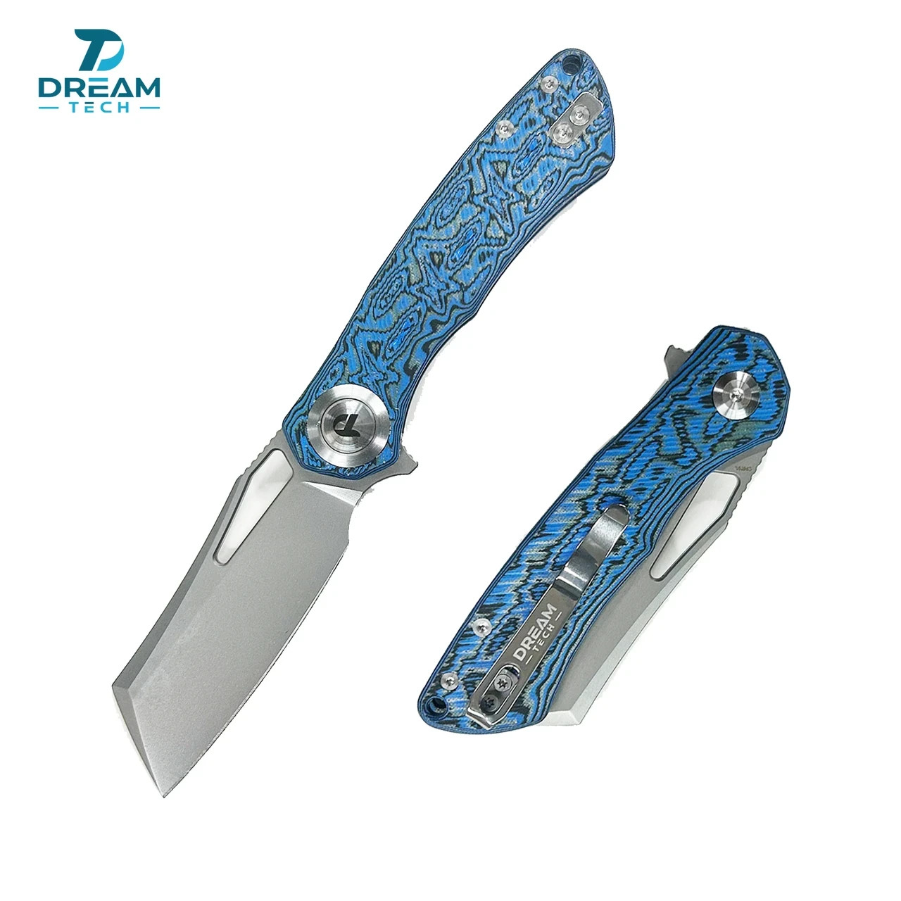 DREAMTECH Folding Knives Micarta Knife VG10 Blade Knife