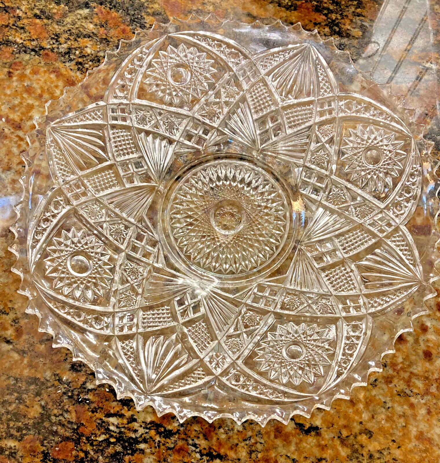 Vintage Pressed Bowl Dish Bowl