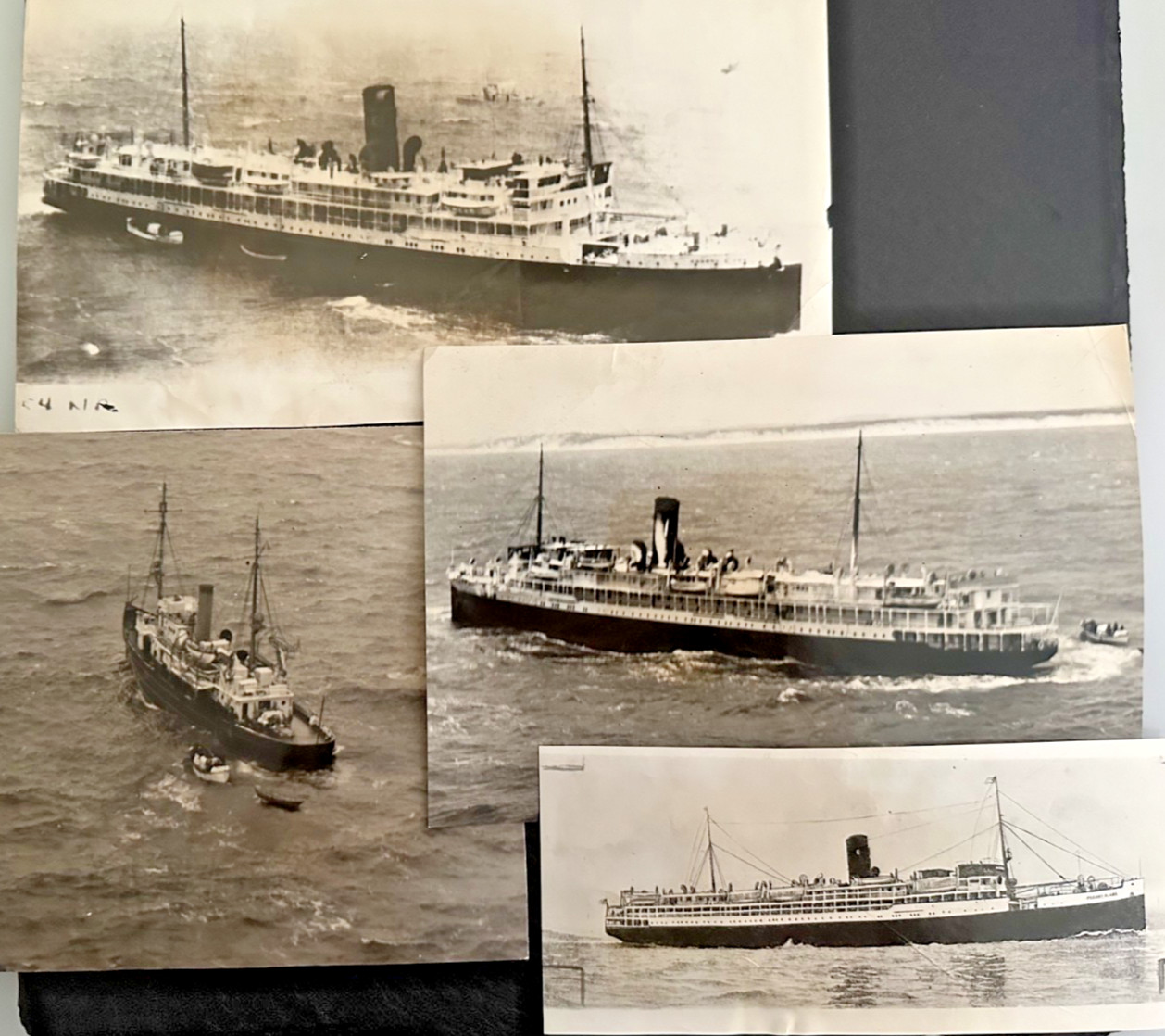 1928 PHOTO PRESS RELEASES: SS ROBERT E LEE RUN AGROUND MASSACHUSETTS FP429