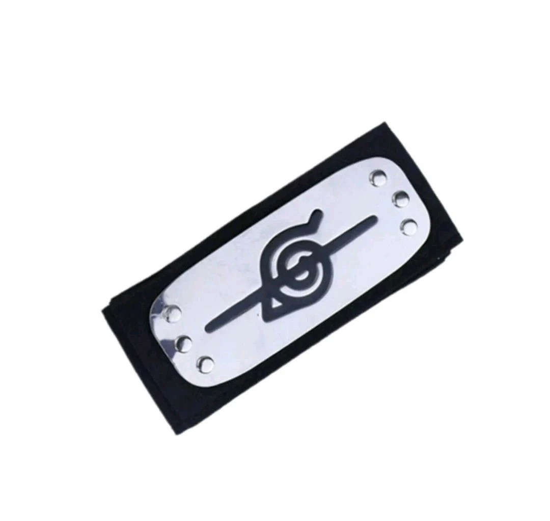 Naruto Itachi Crossed Leaf Headband Halloween Costume Cosplay Ninja Accessory Naruto Itachi Crossed Leaf Headband Halloween Costume Cosplay Ninja Accessory