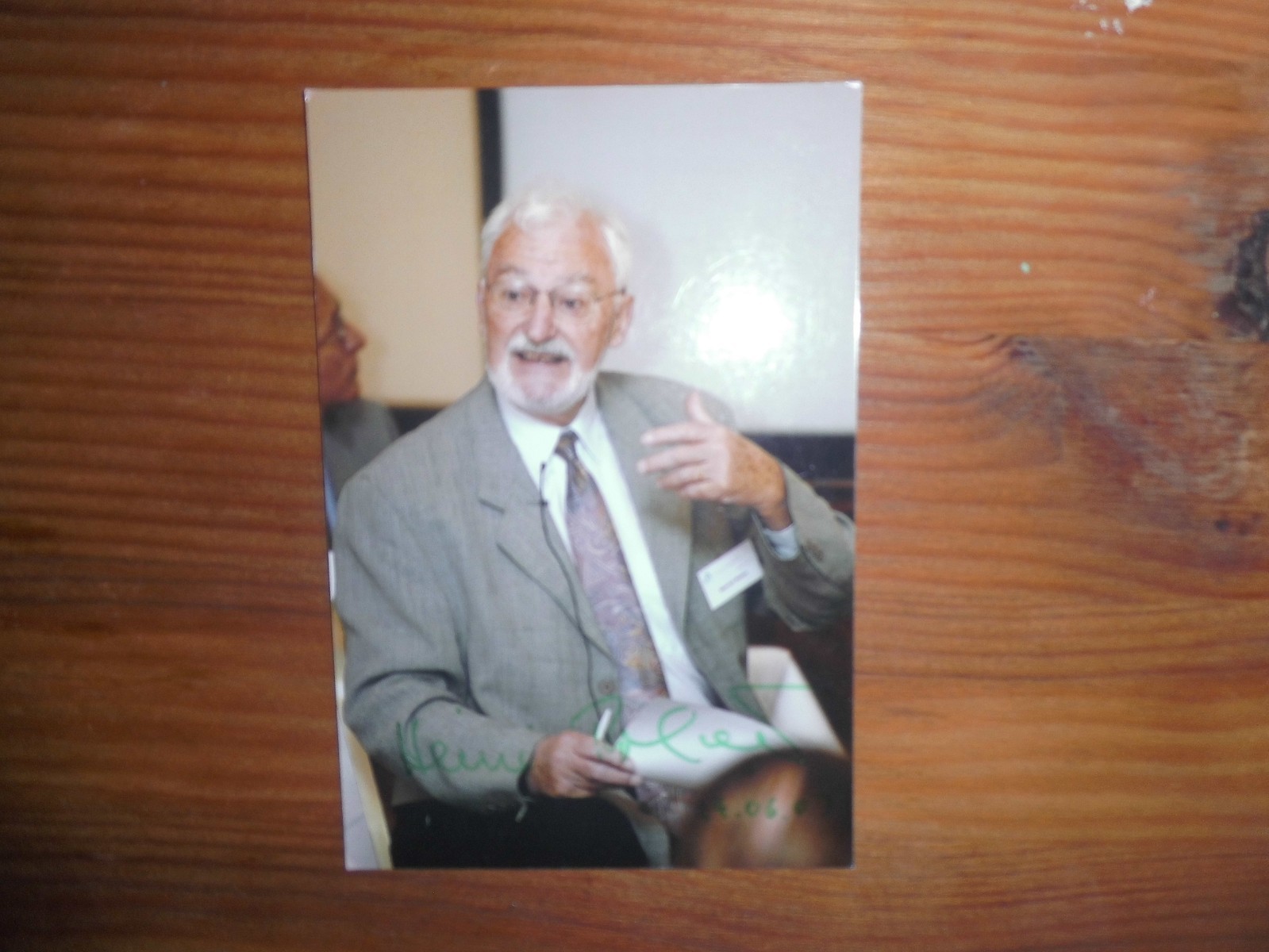 Original Heinrich Rohrer + Nobel Prize Original Heinrich Rohrer + Nobel Prize