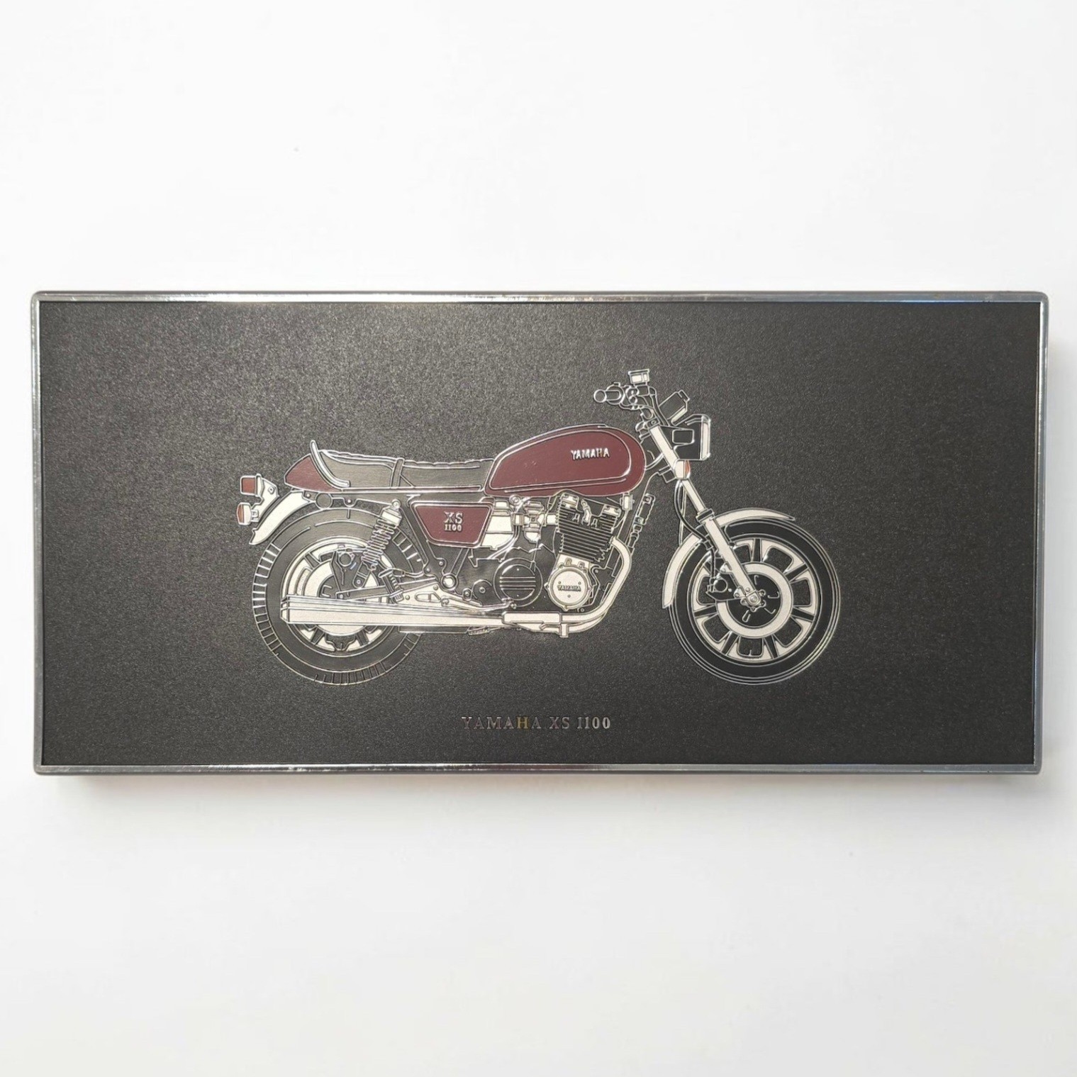 Vintage 1980s Motorcycle Wall Plaque Yamaha XS 1100 11
