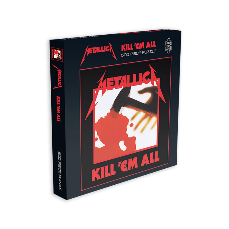 Rocksaws Metallica Kill Em All 500 Piece Jigsaw Puzzle