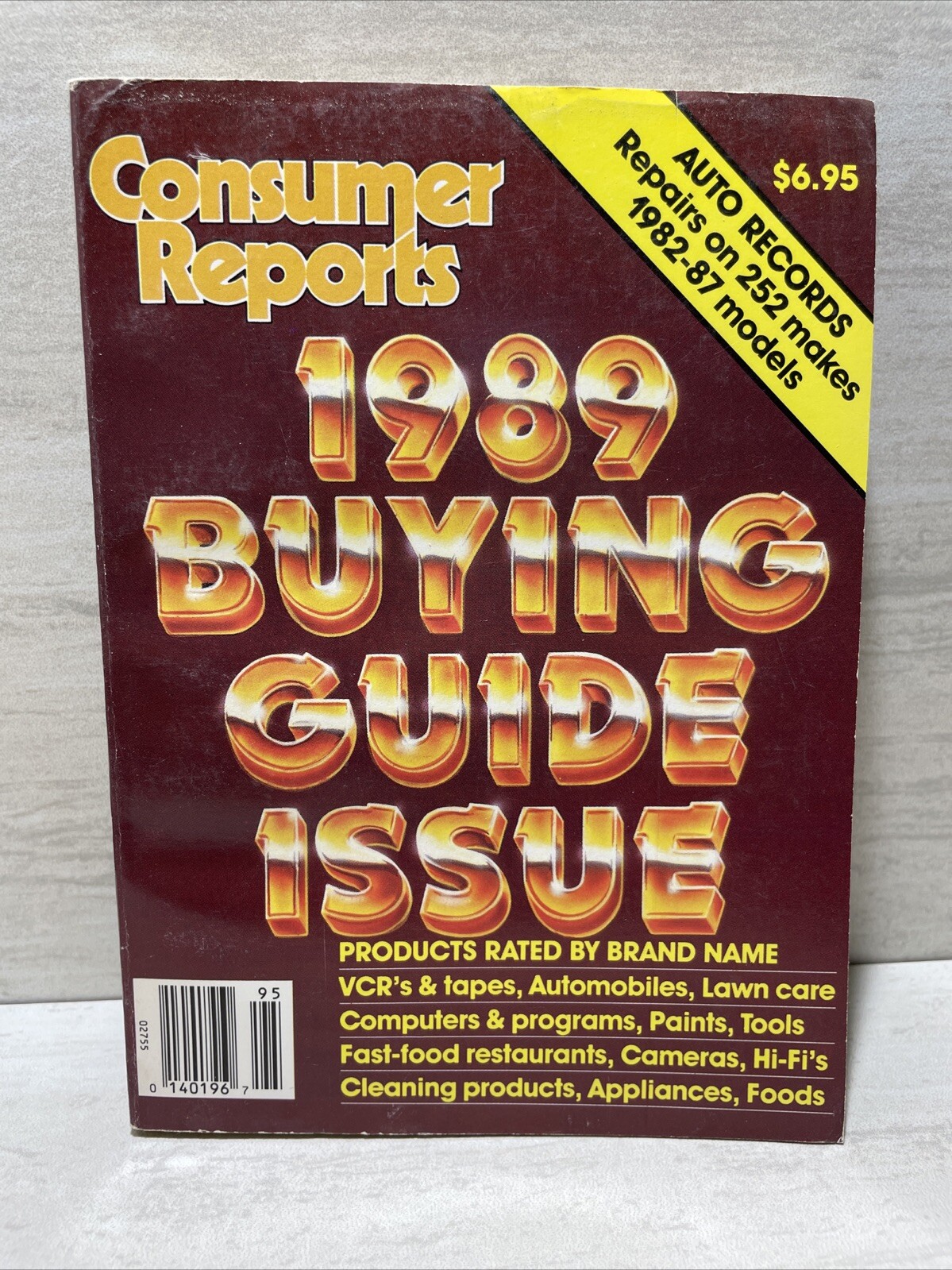 Consumer Reports 1989 Buying Guide Issue (Paperback Consumer Reports 1989 Buying Guide Issue (Paperback