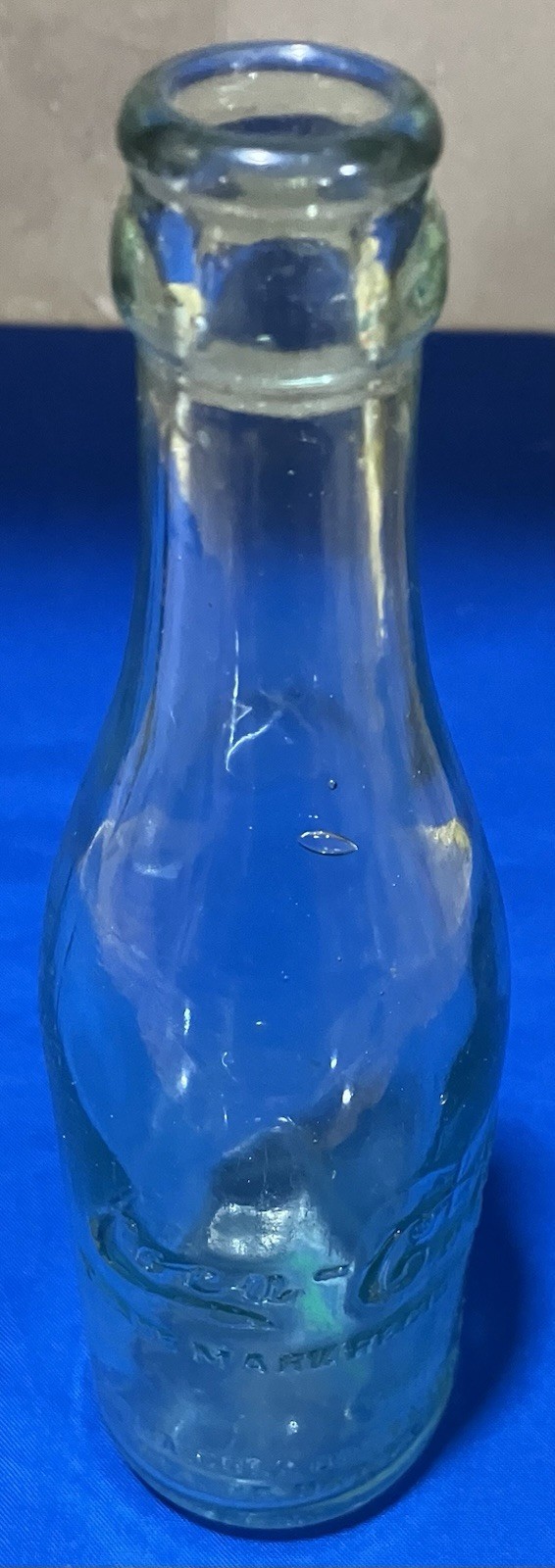 RARE Coca Cola ROOT Bottle 1910\'s TERRE HAUTE ILL Center Script & Under Script