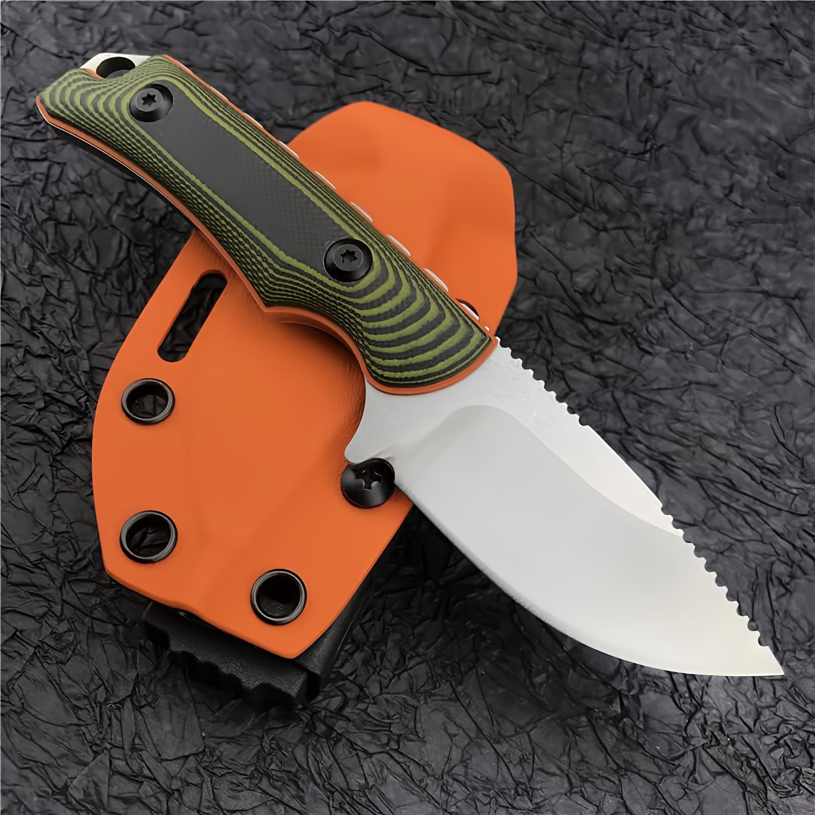 Outdoor Hunt Hidden Canyon Hunter EDC Fixed Blade Knife 2.79\