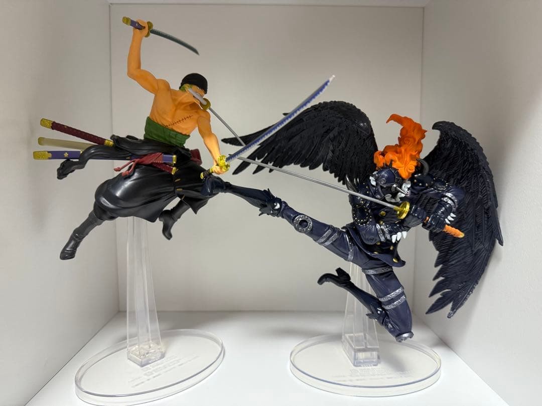 One Piece Zoro King Figure Set Authentic Collectible Anime Japan Preowned