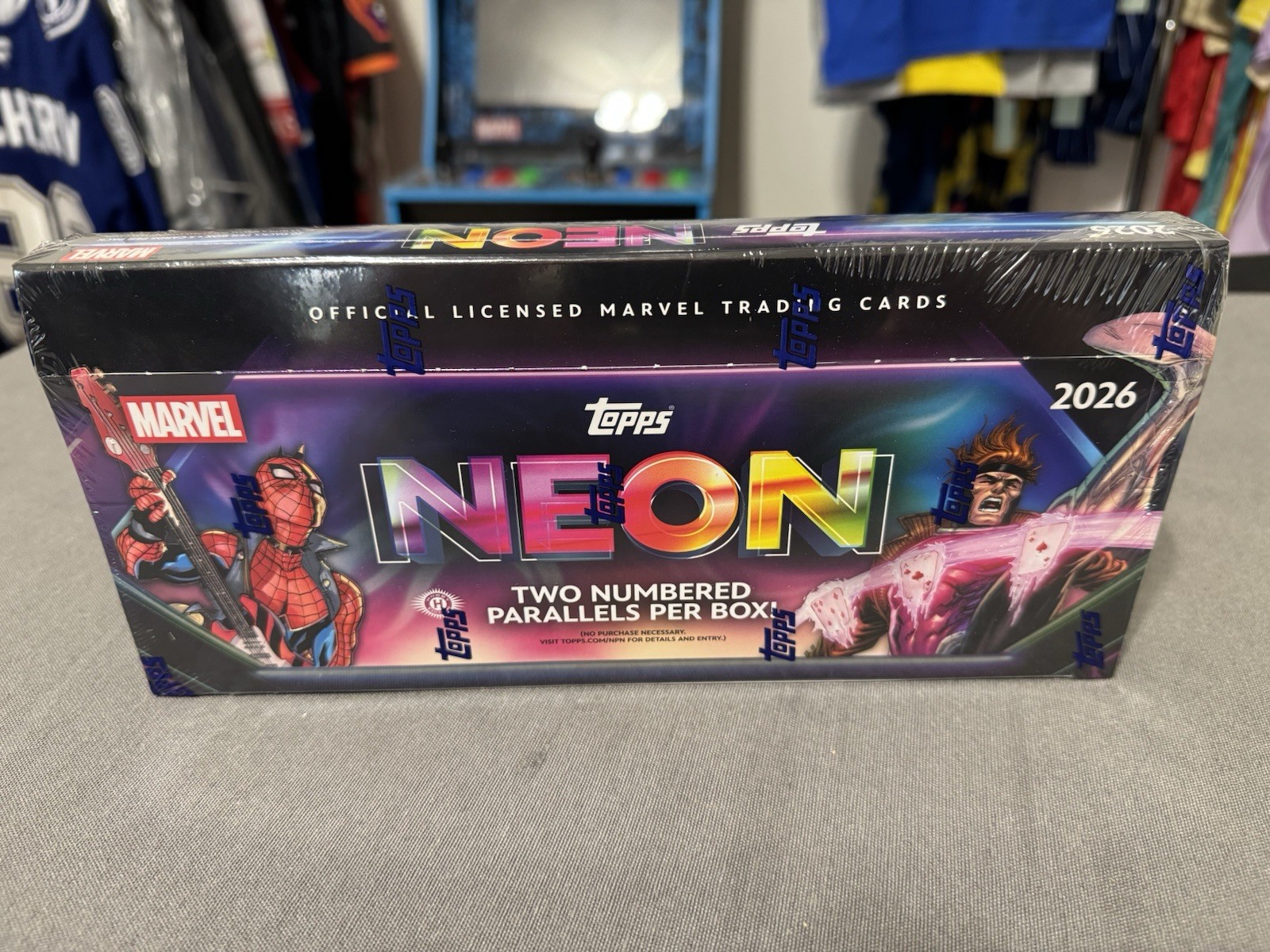 2026 Topps Neon Marvel Hobby Box New Sealed *IN HAND*