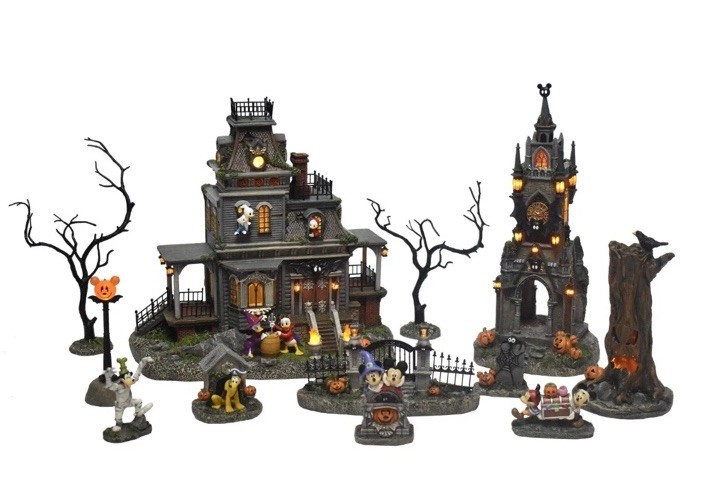 Disney 12 Piece Musical Halloween Village Set Haunting Music Sounds Costco 2023 Disney 12 Piece Musical Halloween Village Set Haunting Music Sounds Costco 2023