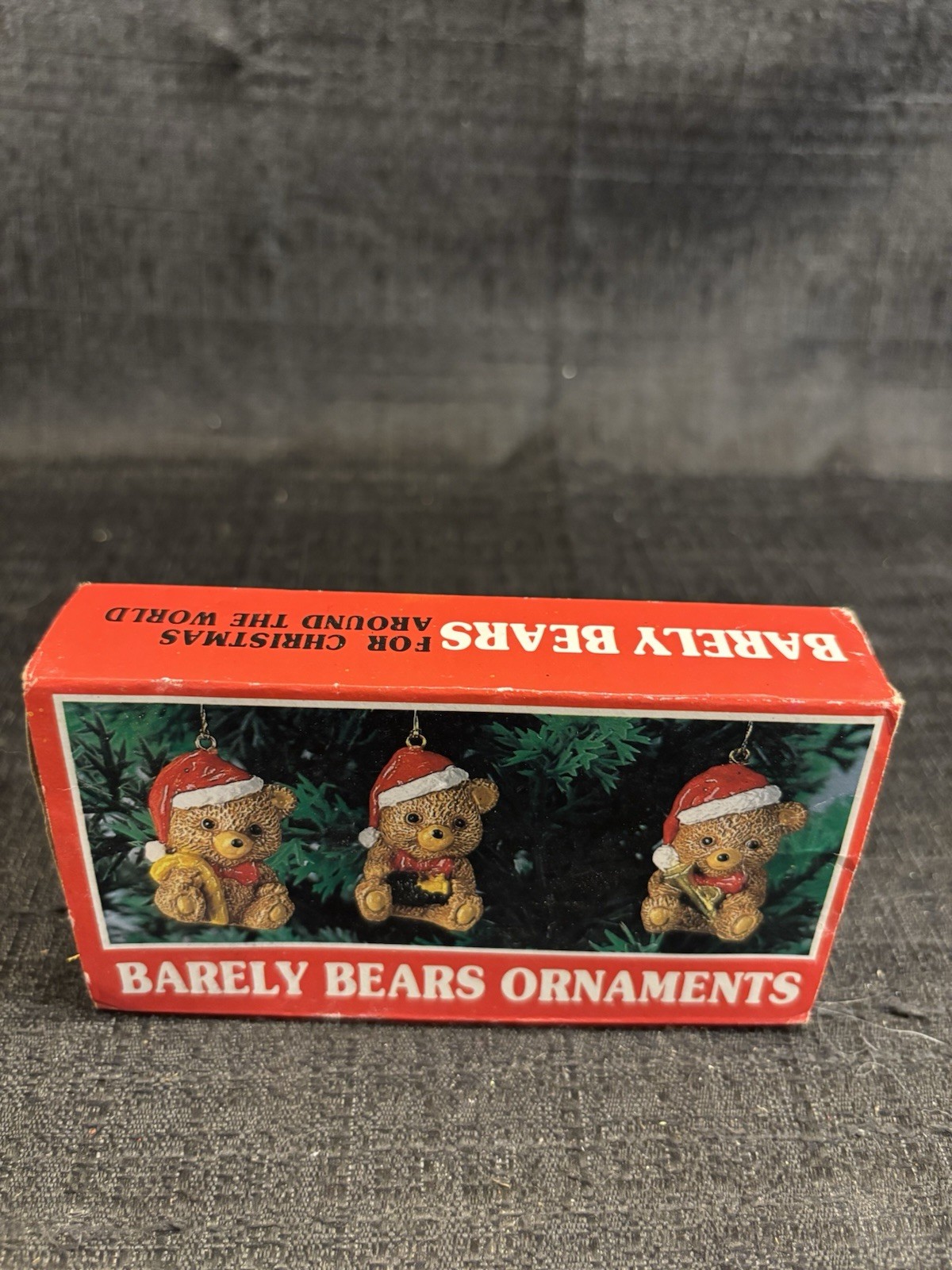 Vintage BARELY BEARS Ornaments For Christmas Around the World House Of Lloyd 23