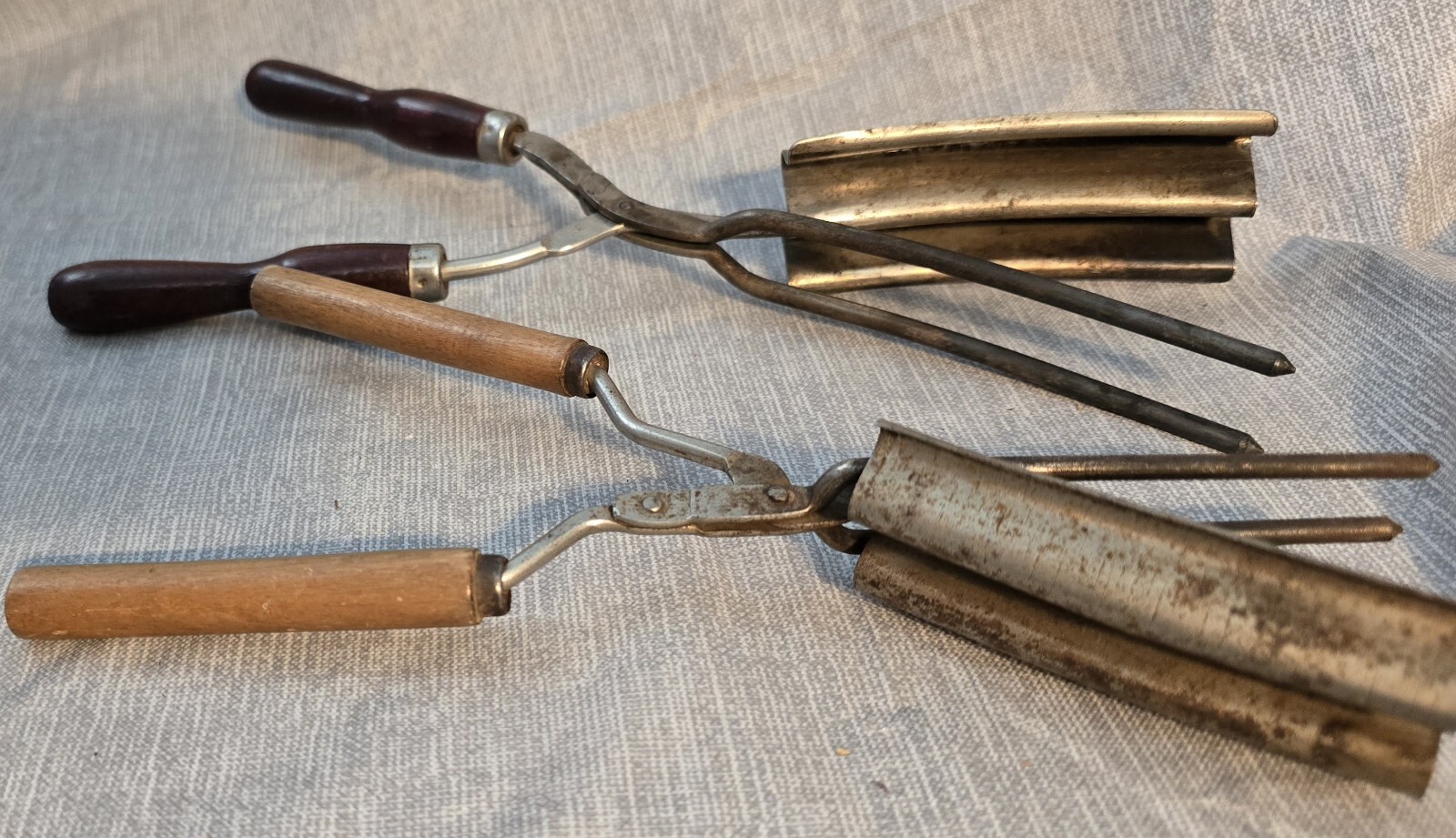 Antique Curling Irons-Lot Of 2