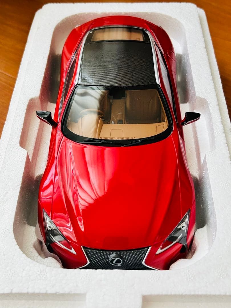 Kyosho Samurai Series Lexus LC500 1/18 Red Limited 400pcs Model Car