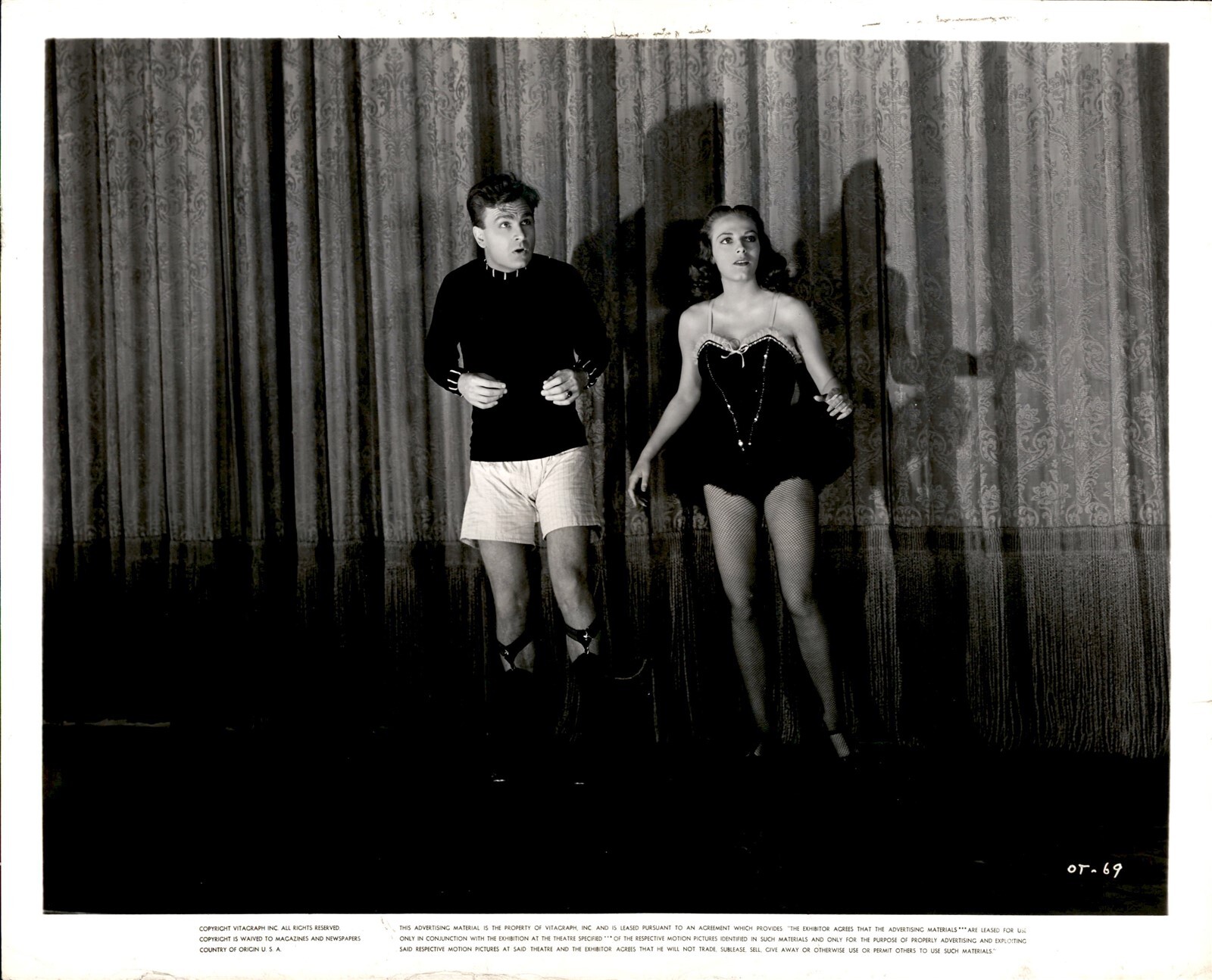 LD315 Original Photo EDDIE ALBERT & ZORINA DANCING SCENE in 1939 ON YOUR TOES
