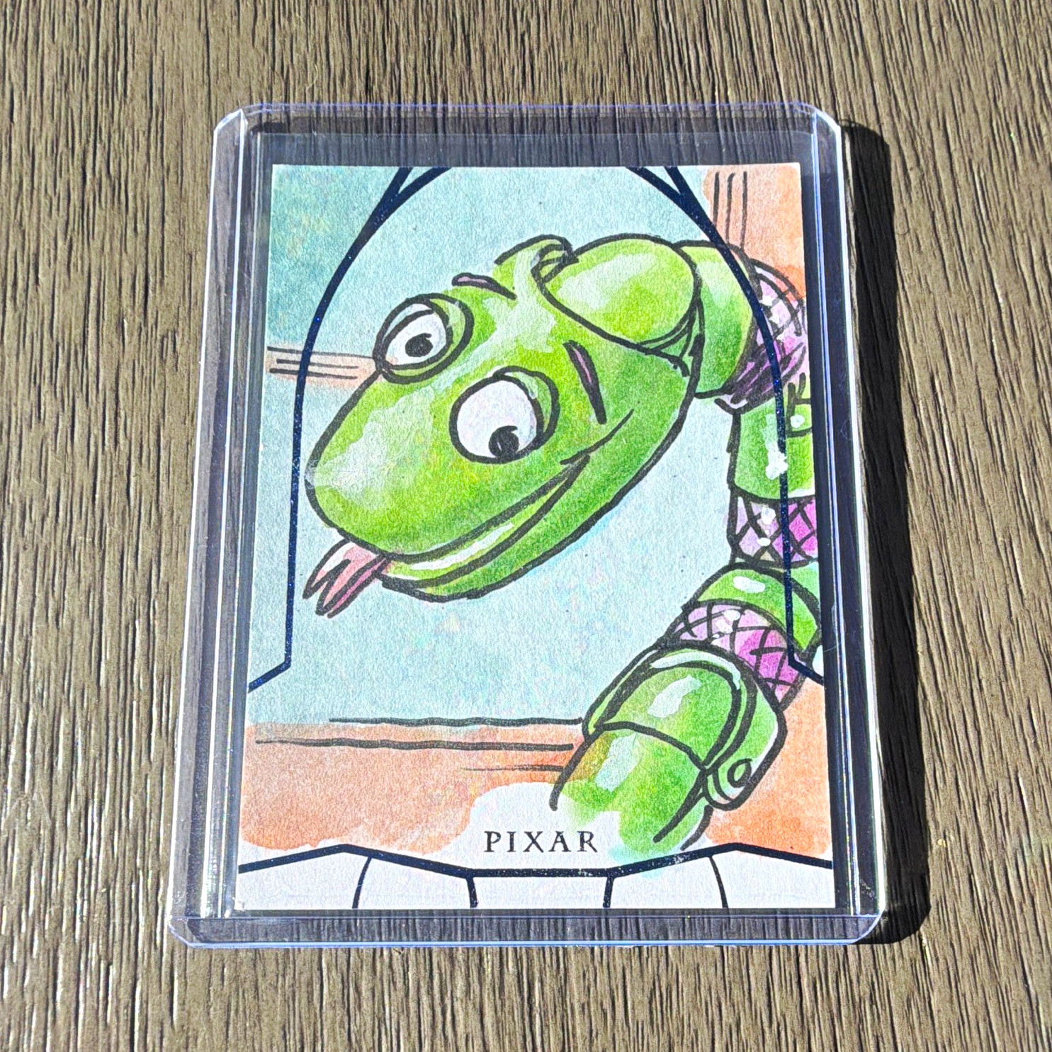 2025 Topps 30 Years of Toy Story Snake Sketch Dan Gorman Auto 1/1