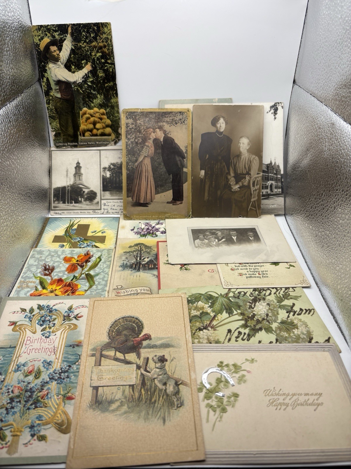 Antique Vintage Postcards & Handwritten Letters Lot 1900s-1930s Ephemera Antique Vintage Postcards & Handwritten Letters Lot 1900s-1930s Ephemera