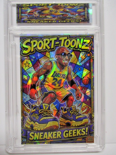 2026 Graded 9 SP/500Sneaker Geeks Kobe Bryant Refractor   cxv rc