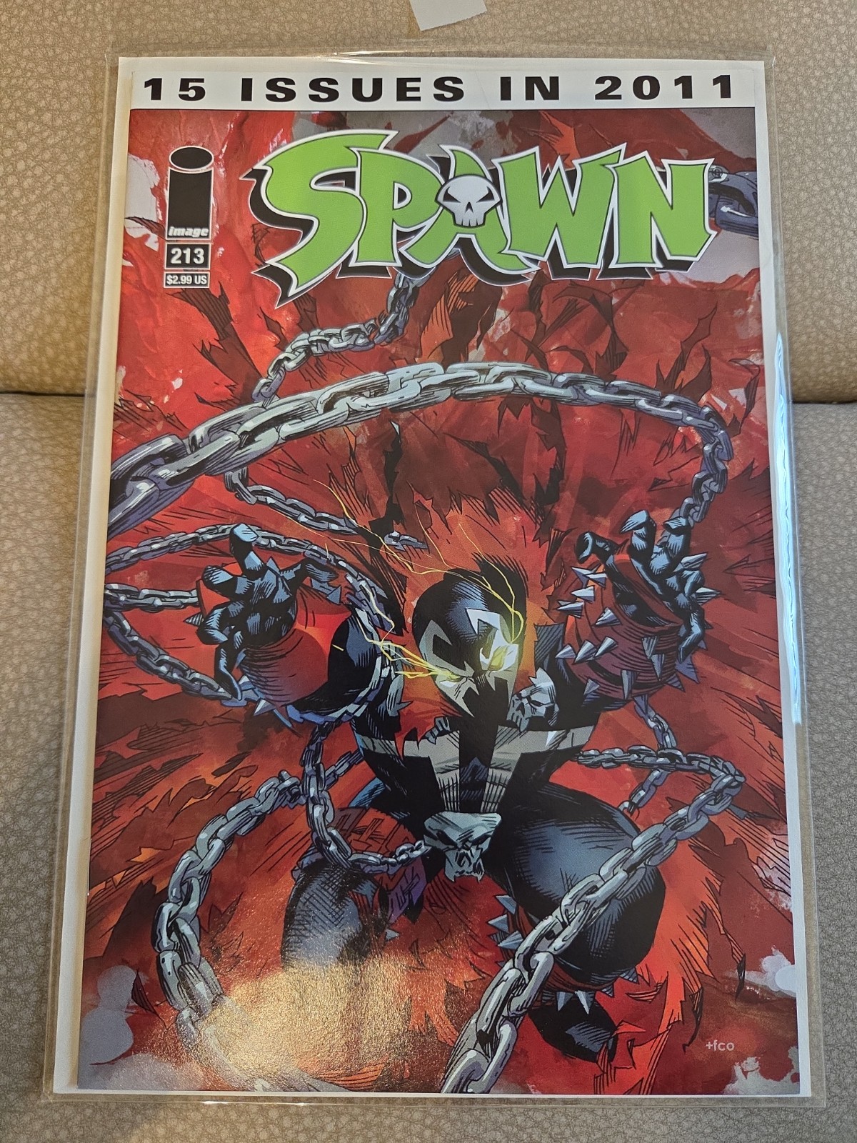 Spawn #213 Image Comics 1st Print Low Print Run Mcfarlane 1992