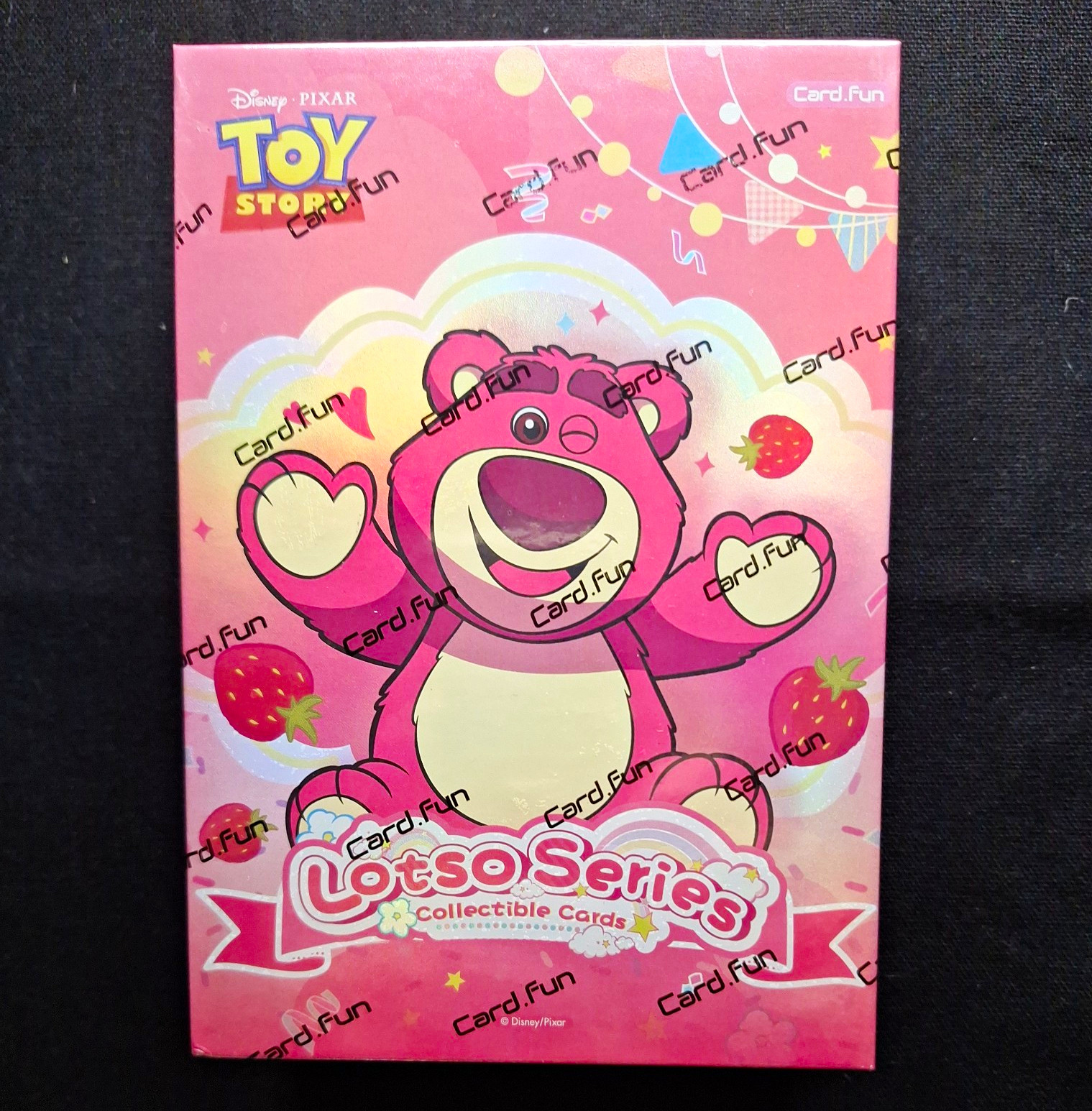 DISNEY CARDFUN LOTSO STRAWBERRY BEAR BOOSTER BOX SEALED TRADING CARDS USA SELLER
