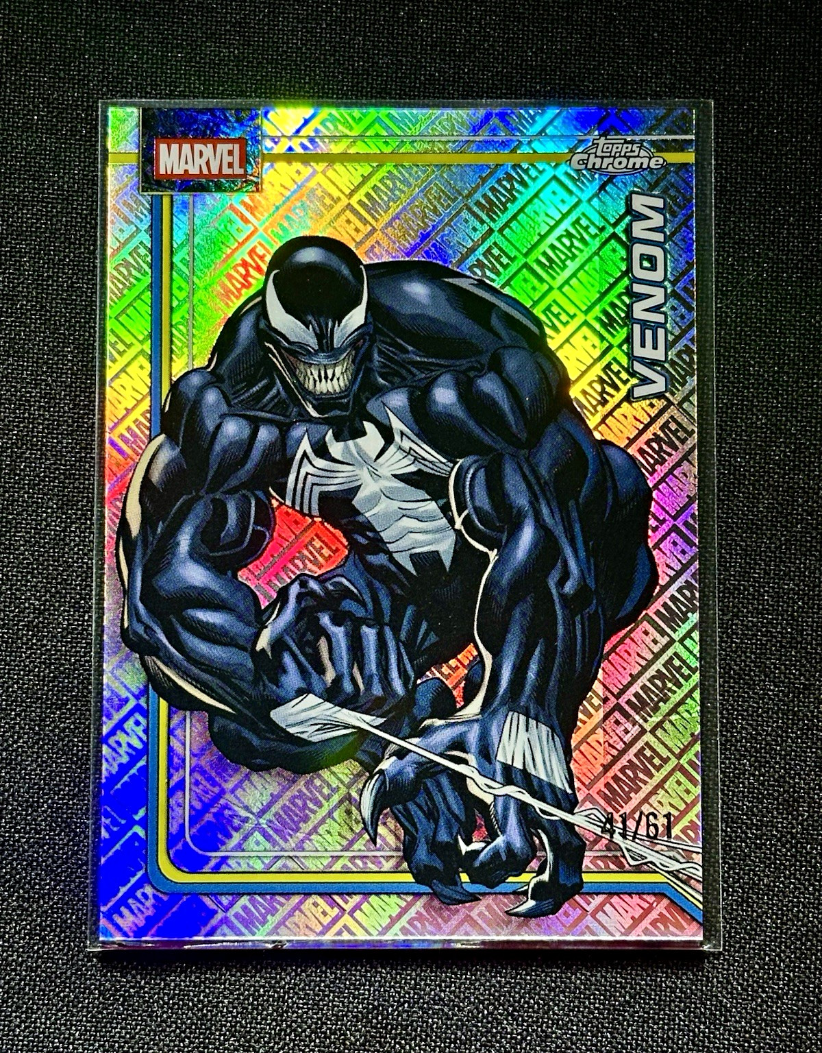 Topps Chrome 2026 Marvel Venom Parallel /61  #187