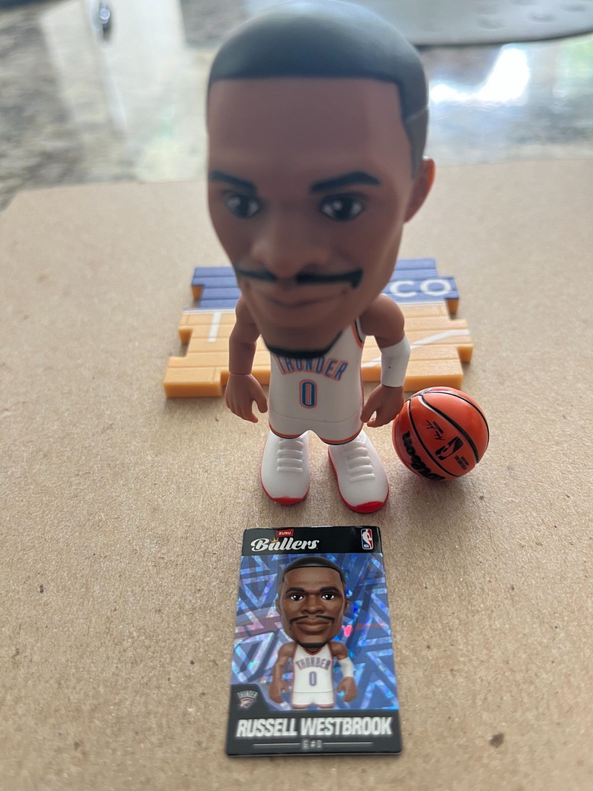 Zuru NBA Ballers Series # 3 Russell Westbrook Oklahoma City Thunder BLOWOUT