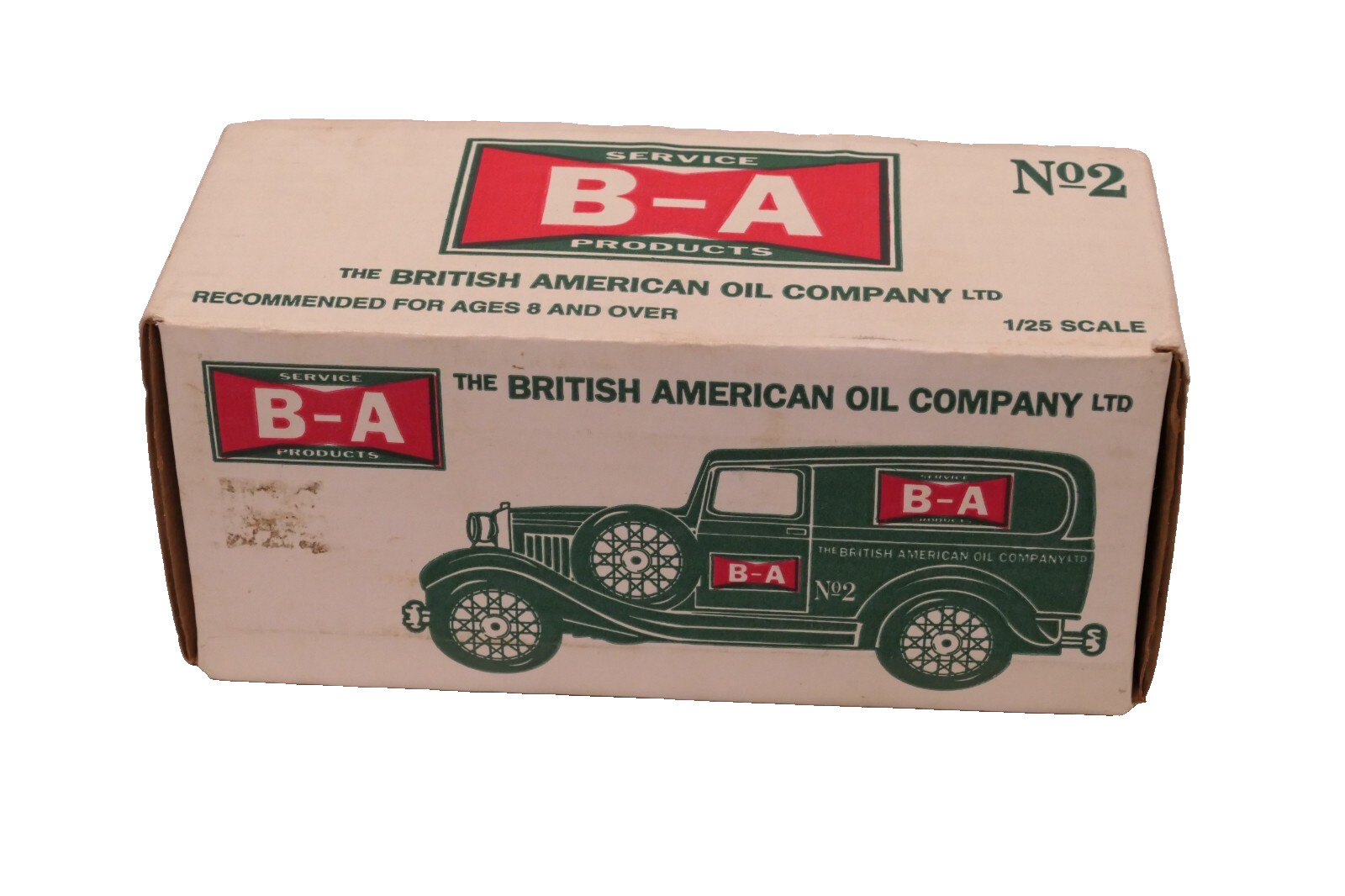 VTG. BRITISH AMERICAN OIL CAR BANK ERTL #9509
