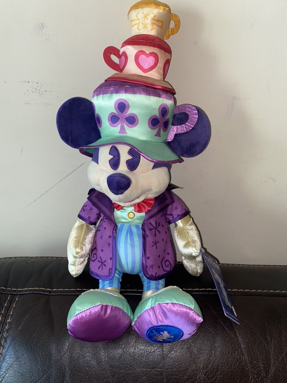 Mickey Mouse: The Main Attraction Plush Mad Tea Party Limited Release NEW WDW