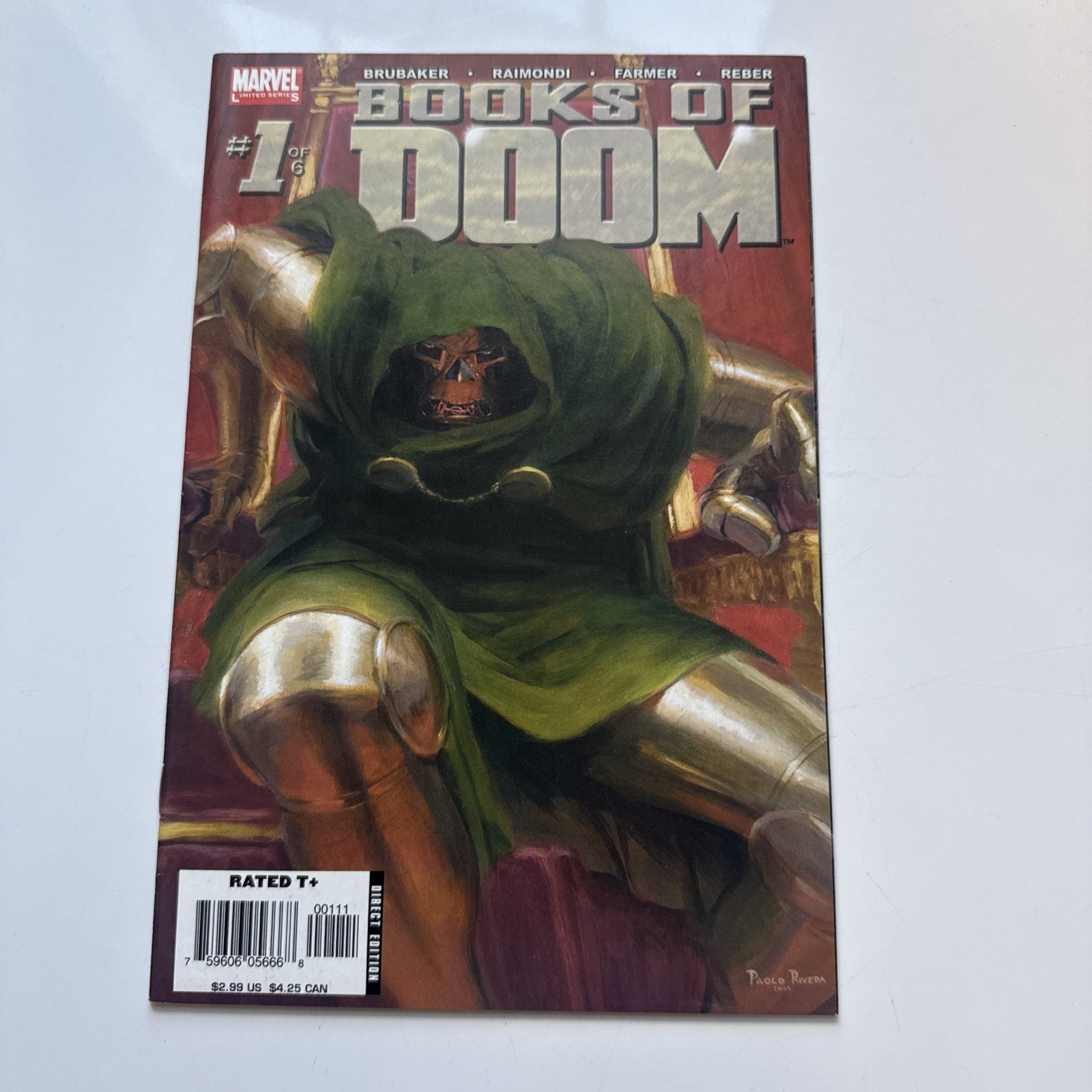 (2006) BOOKS OF DOOM #1 1st Print VHTF DOCTOR DOOM Mini Series