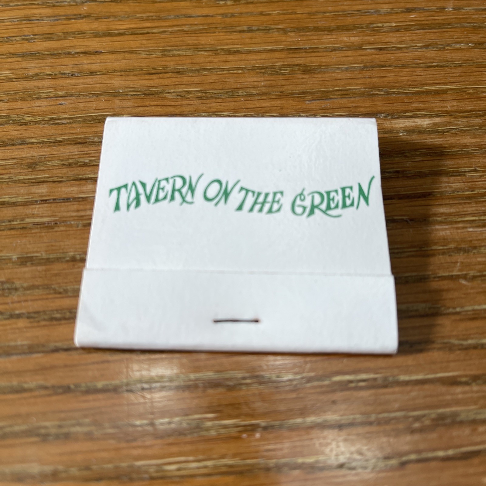 Vintage Tavern On The Green Matchbook New York Unstruck Matches