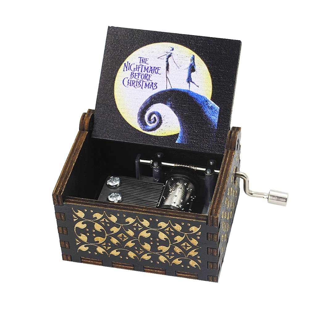 Nightmare Before Christmas Music Box, Halloween Day Gift for B