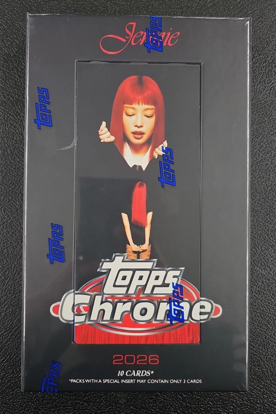 2026 Topps Chrome x Jennie Factory Sealed Unopened Hobby Box (10 Cards)