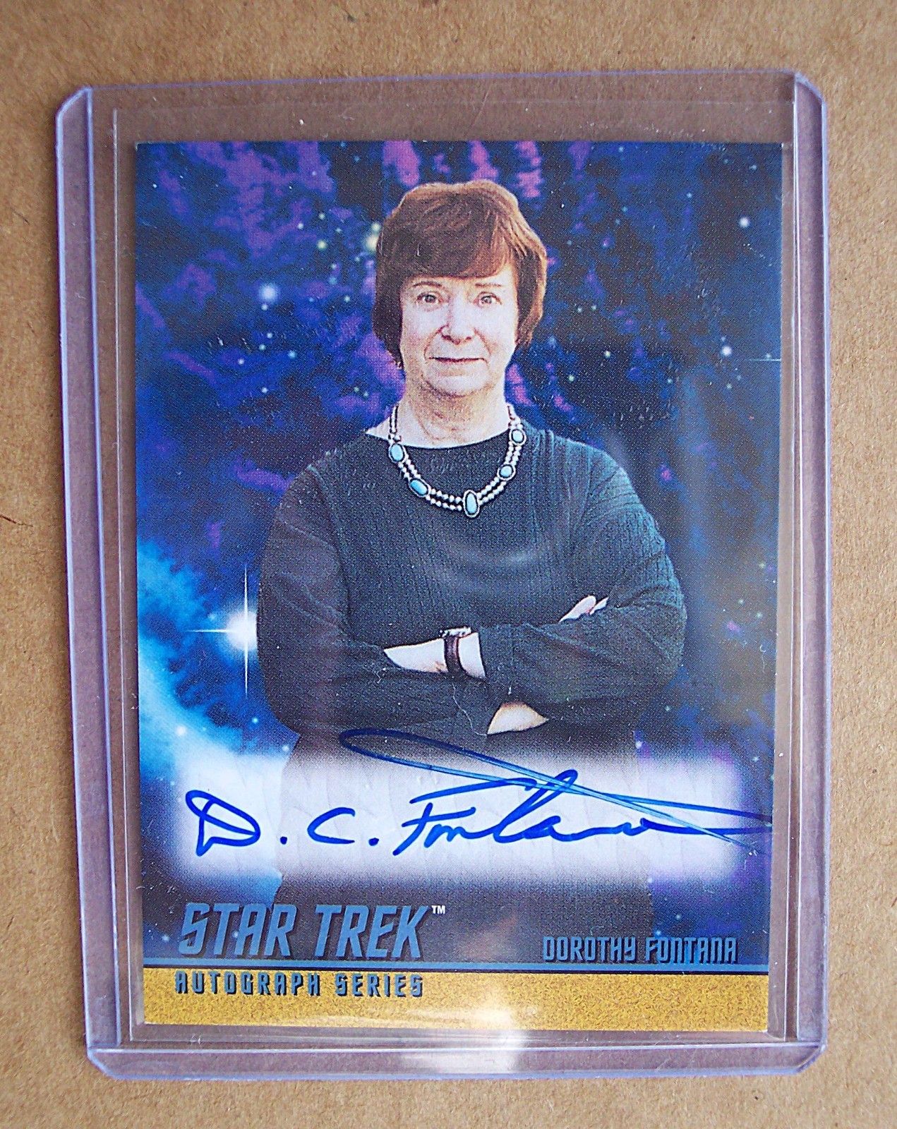 1998 Sky Box Star Trek TOS Dorothy Fontana A29  Autograph Card