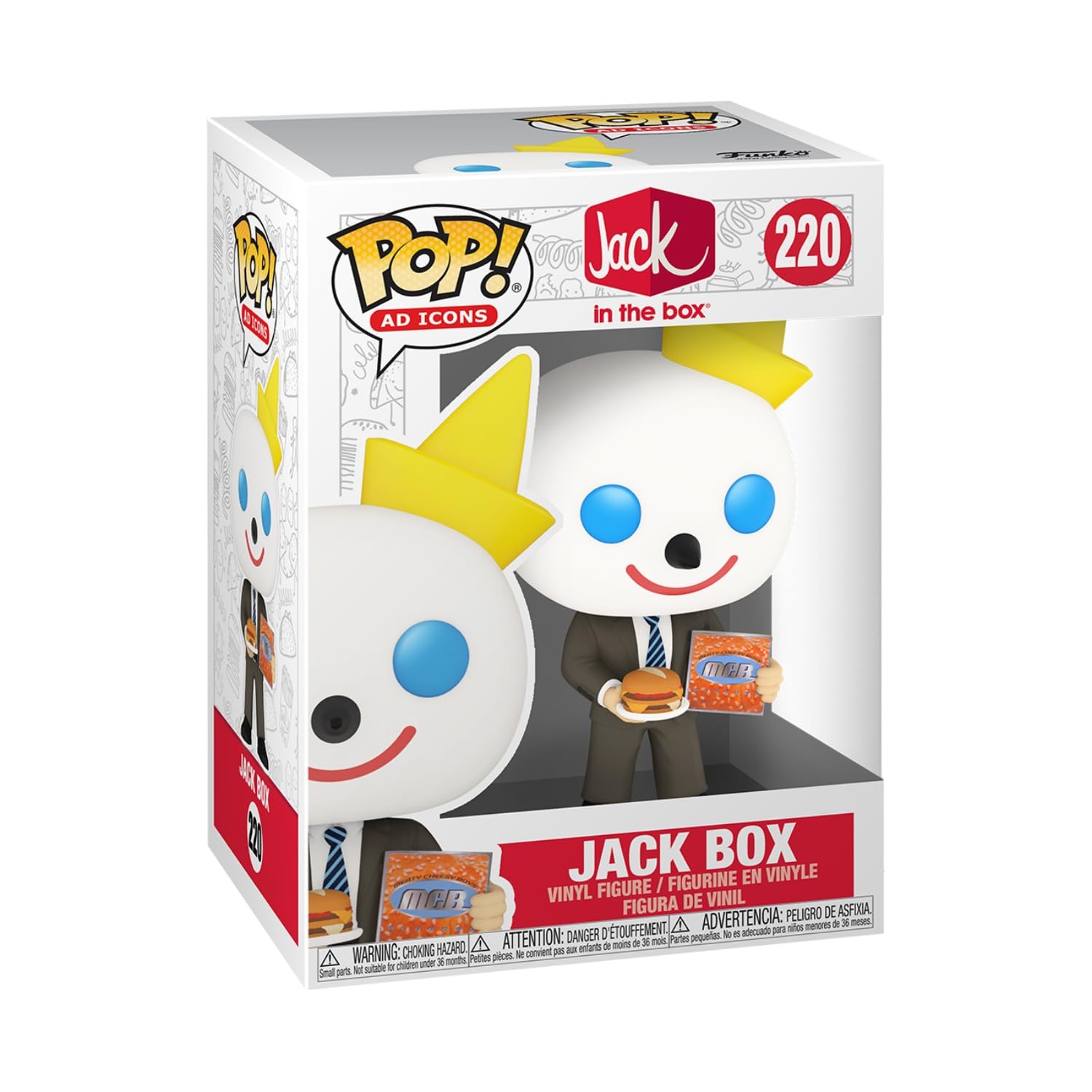 Funko Jack In The Box Vinyl Figurine 375 Inches Collectible Pop Culture Figure Funko Jack In The Box Vinyl Figurine 375 Inches Collectible Pop Culture Figure