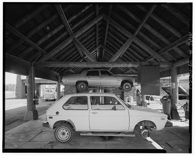INTERIOR, GARAGE DETAIL, VIEW NORTH - Upper Hamilton's General Store,