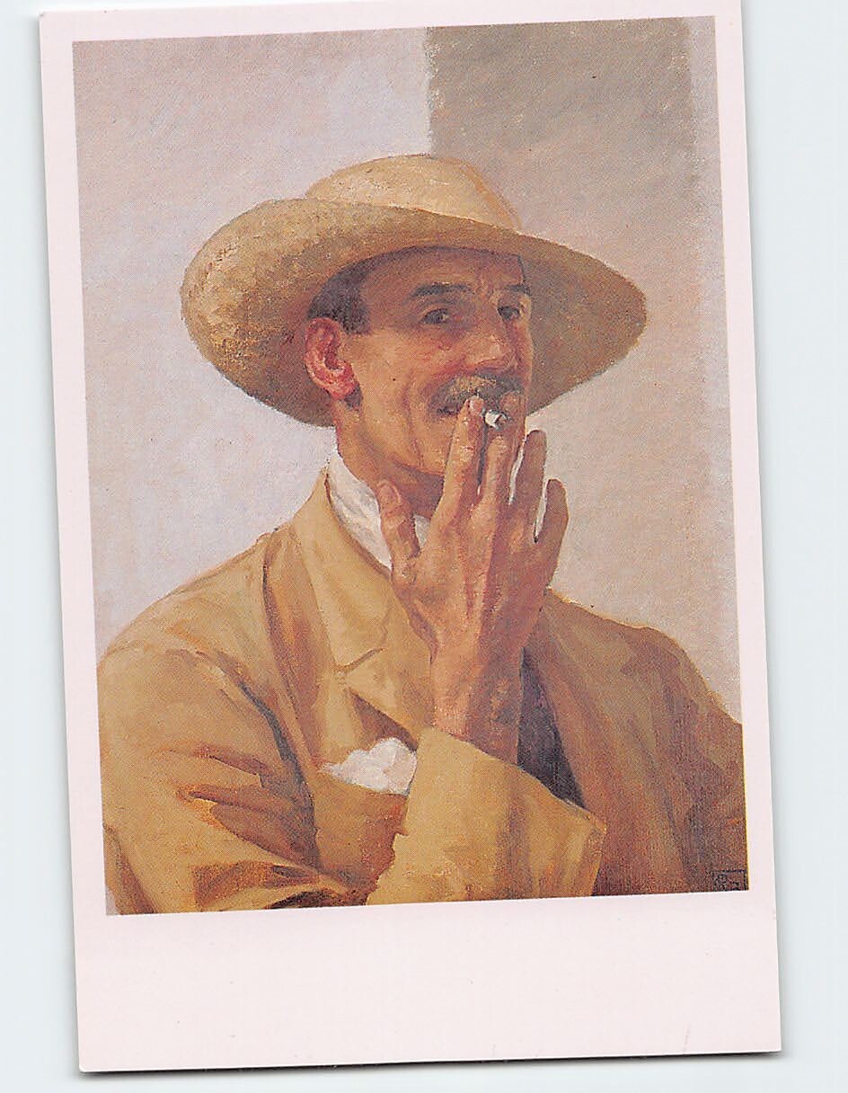 Self Portrait By Rupert Bunny, National Gallery of Victoria, Australia P-146485