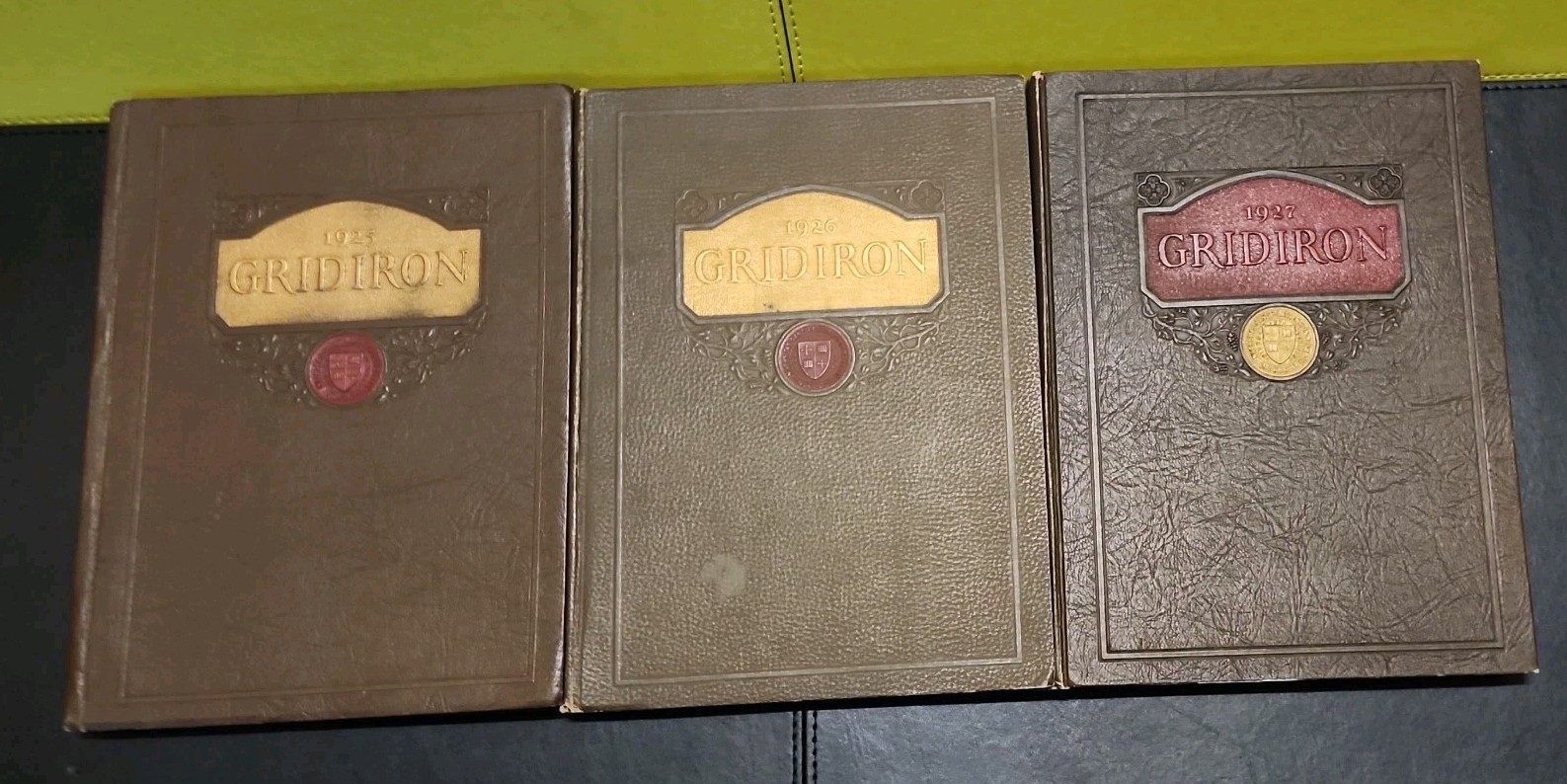 Lot of 3 St Lawrence University Year Books 1925 1926 1927 Yearbook 