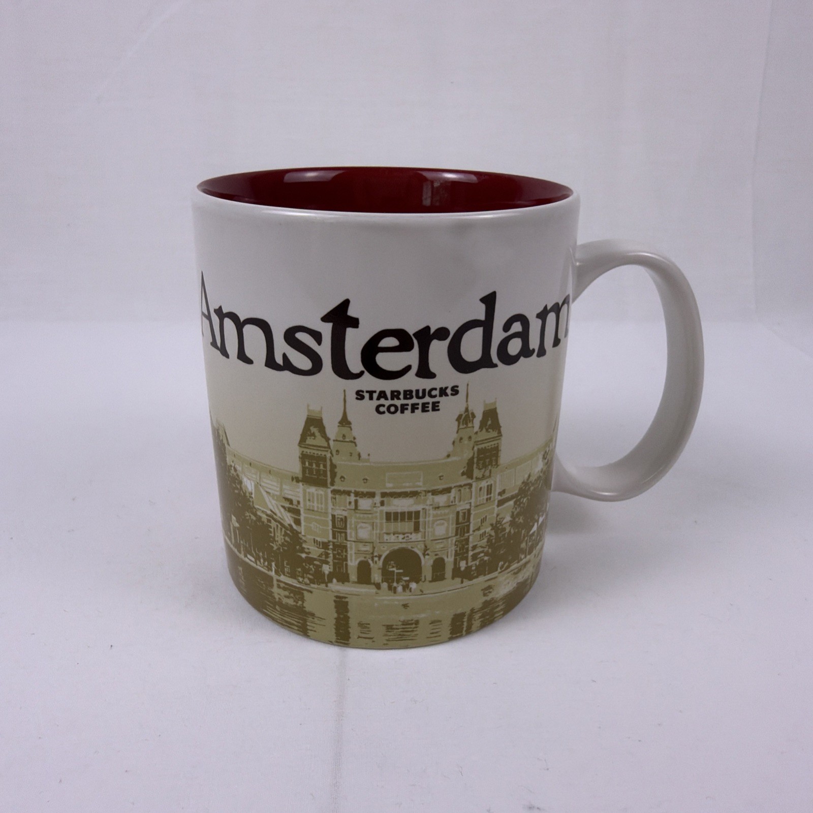Starbucks Amsterdam Netherlands City Mug Cup Global Icon Series 16oz 2016