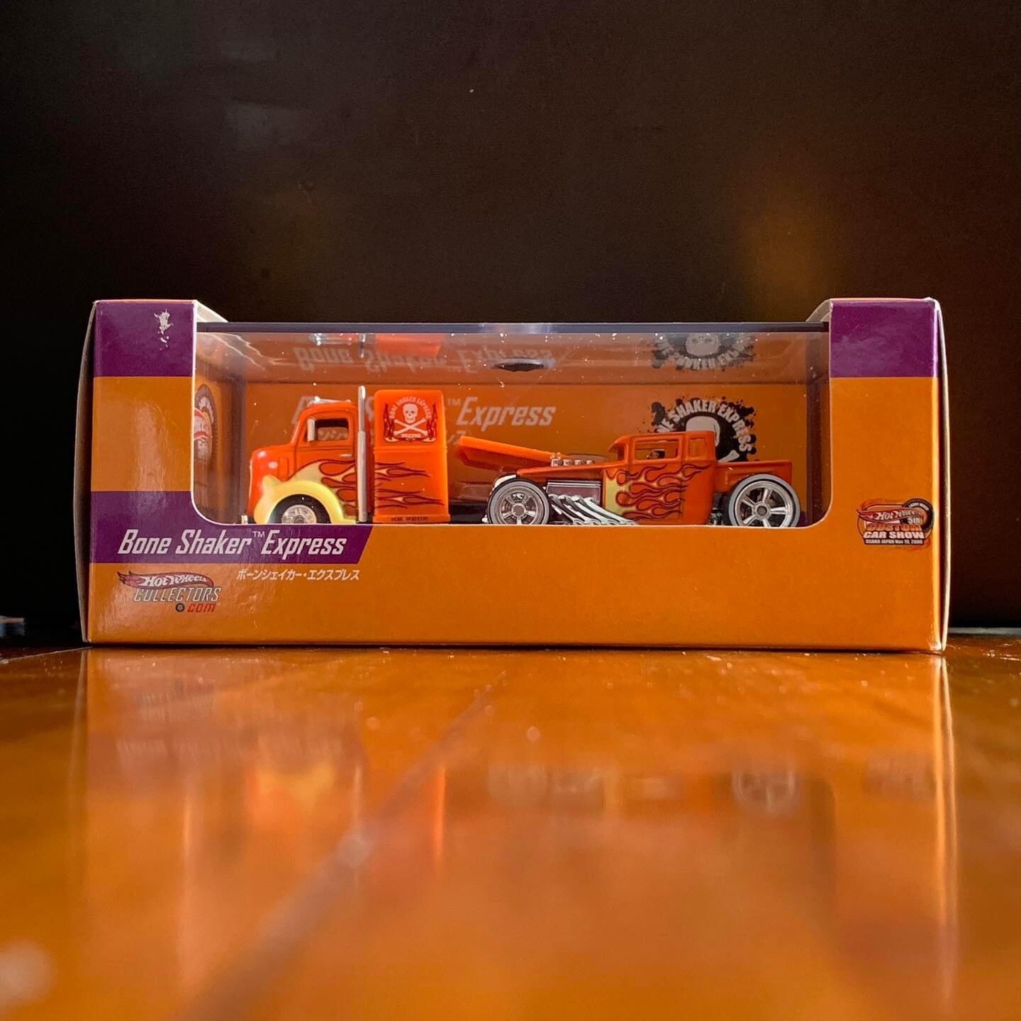 Hot Wheels 2006 Japan Convention ~ Bone Shaker Express xxxx/1500 - VHTF