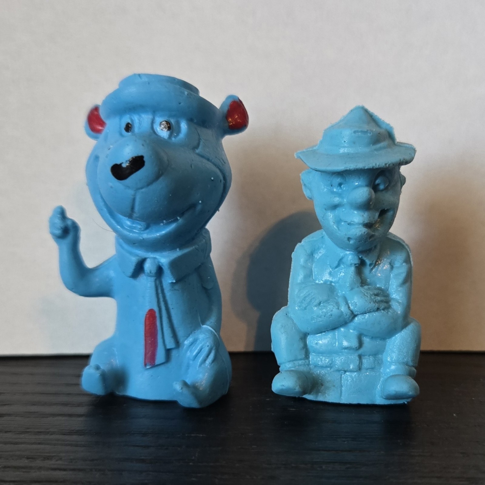 Rare Hanna Barbera Erasers - Yogi Bear & The Ranger
