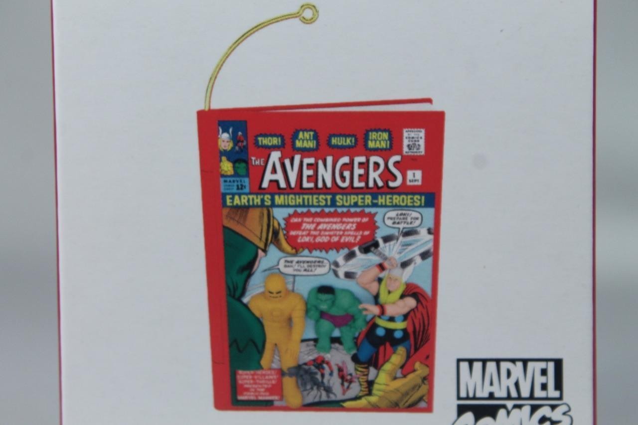 Hallmark \'The Avengers-60th Anniversary\' Marvel Comics 2023 Ornament New In Box