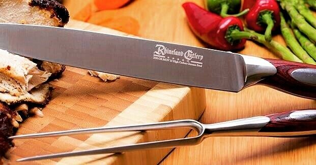 Rhineland Cutlery 2pc Carving Set special for Barbecue lovers or gifts.